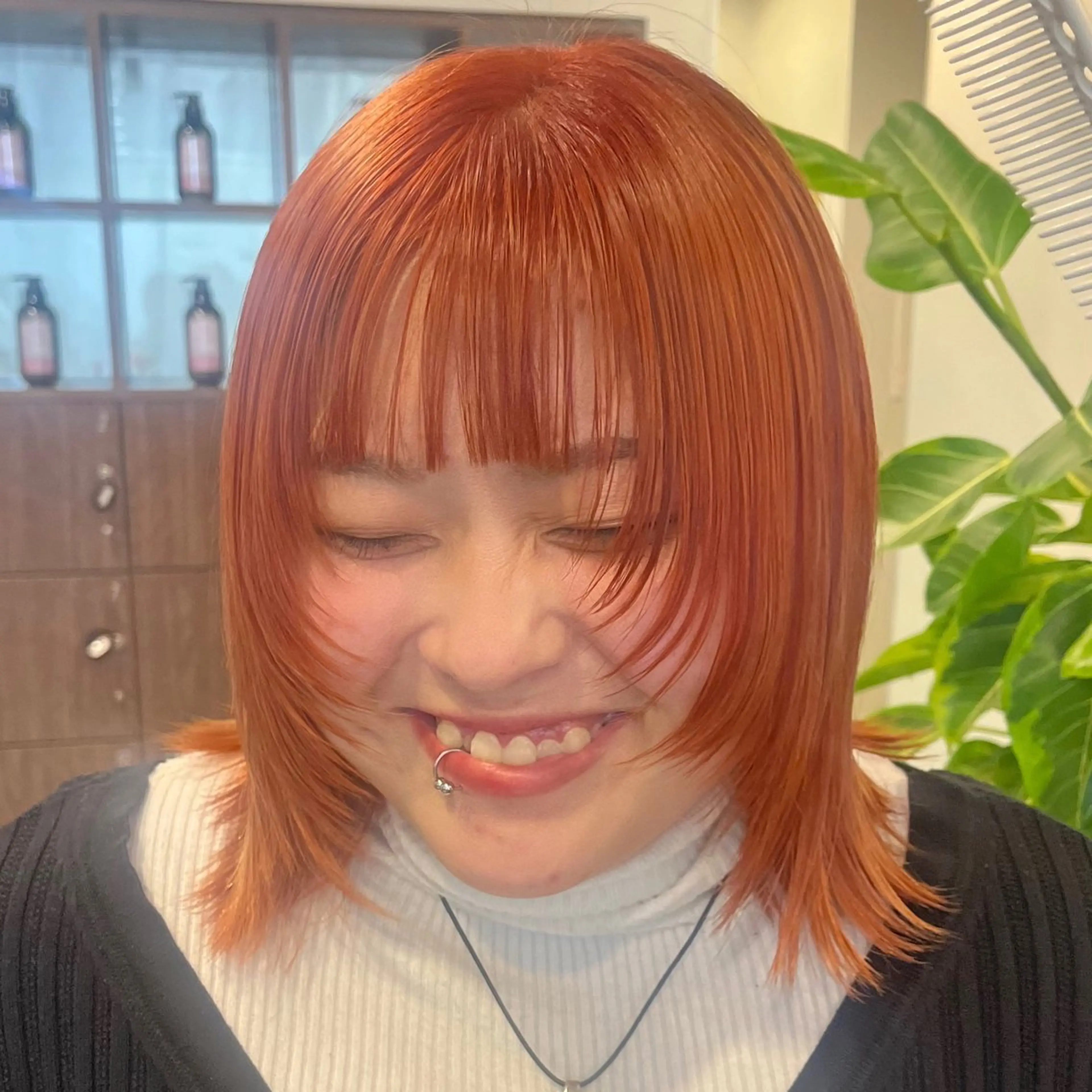 カラー 服部 沙弥佳のヘアスタイル