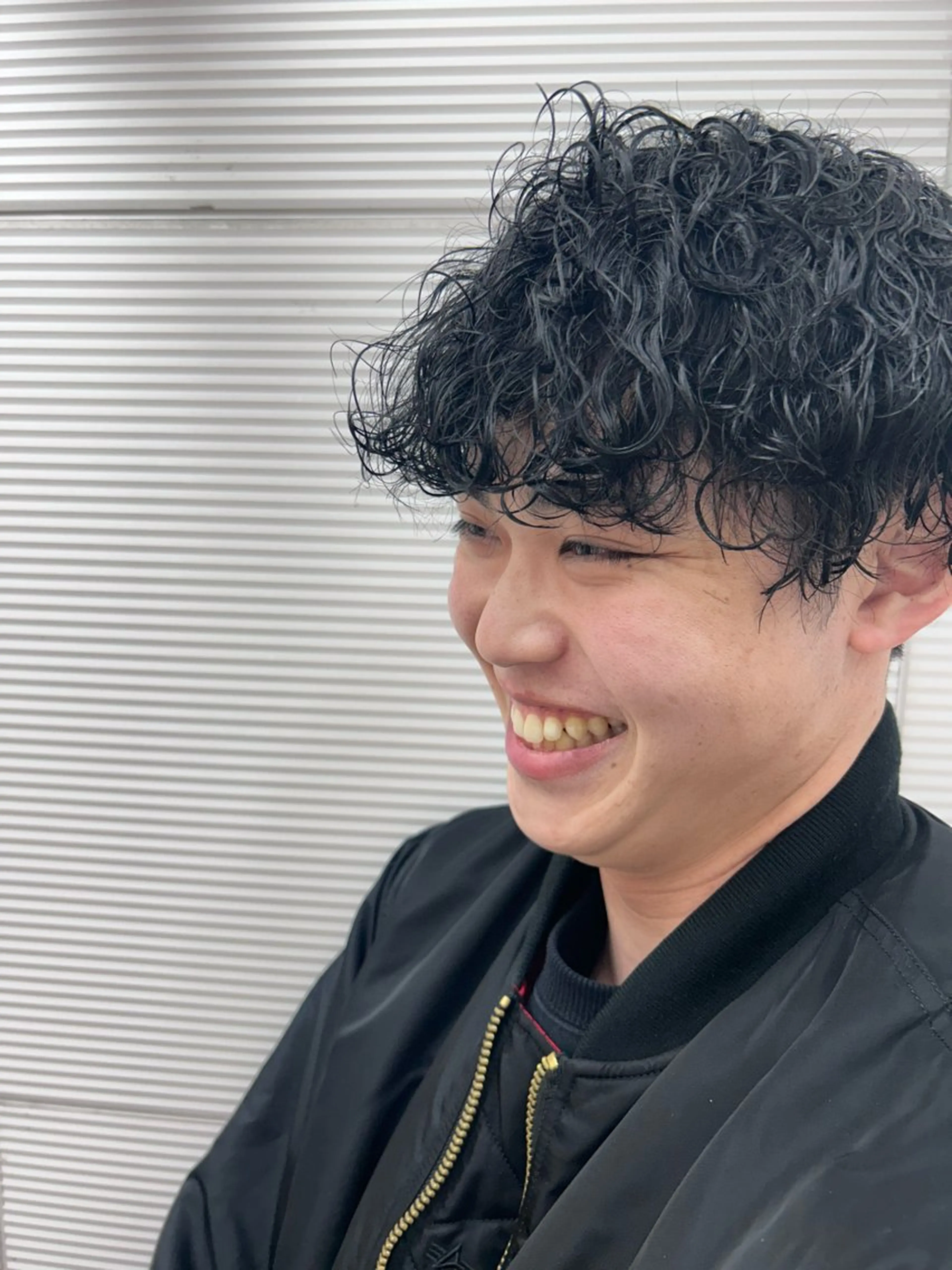 パーマ メンズ 毛流れパーマ/ Rukiaのヘアスタイル