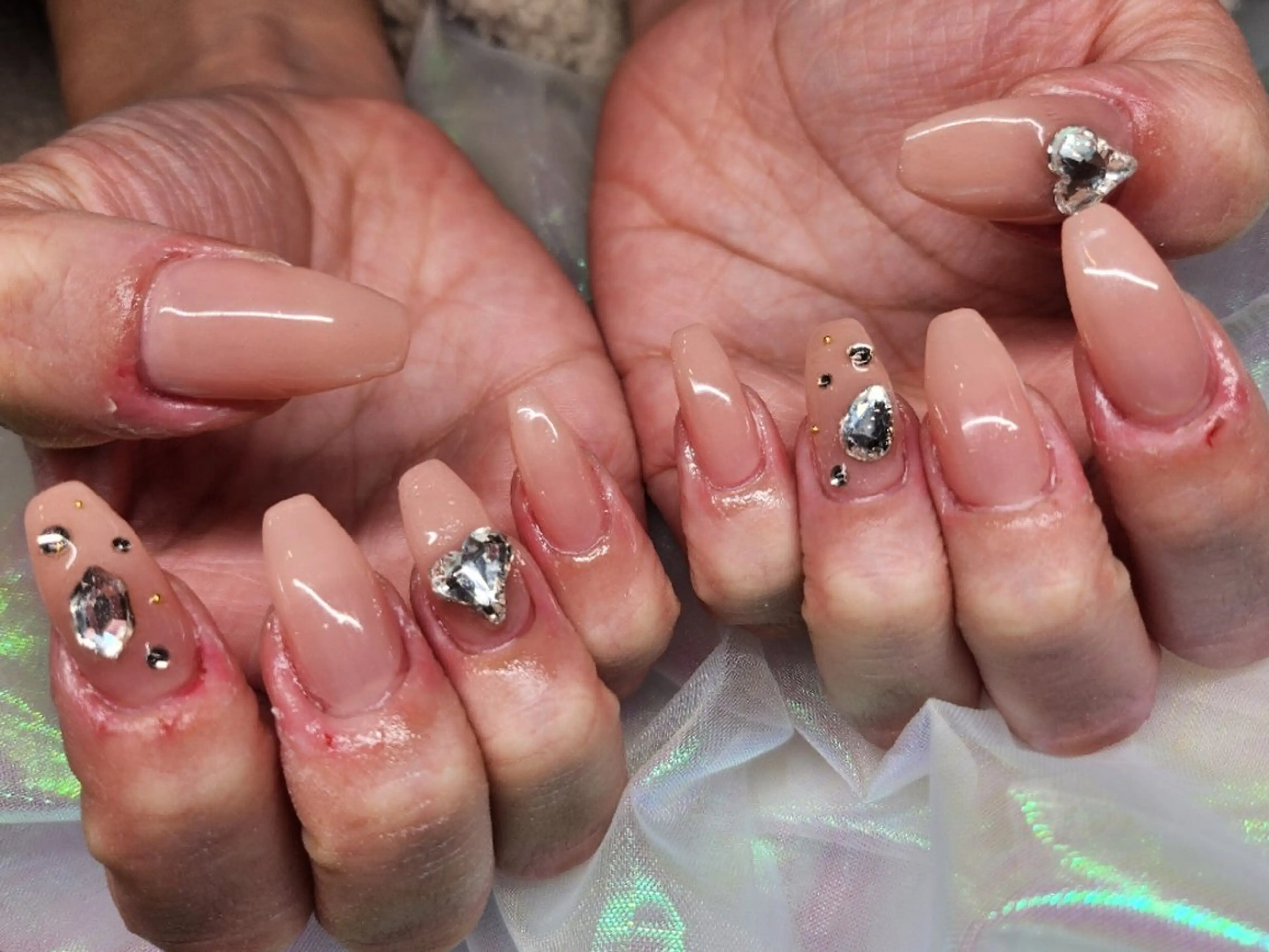 ネイル ハンドネイル 💜bora .のネイルデザイン