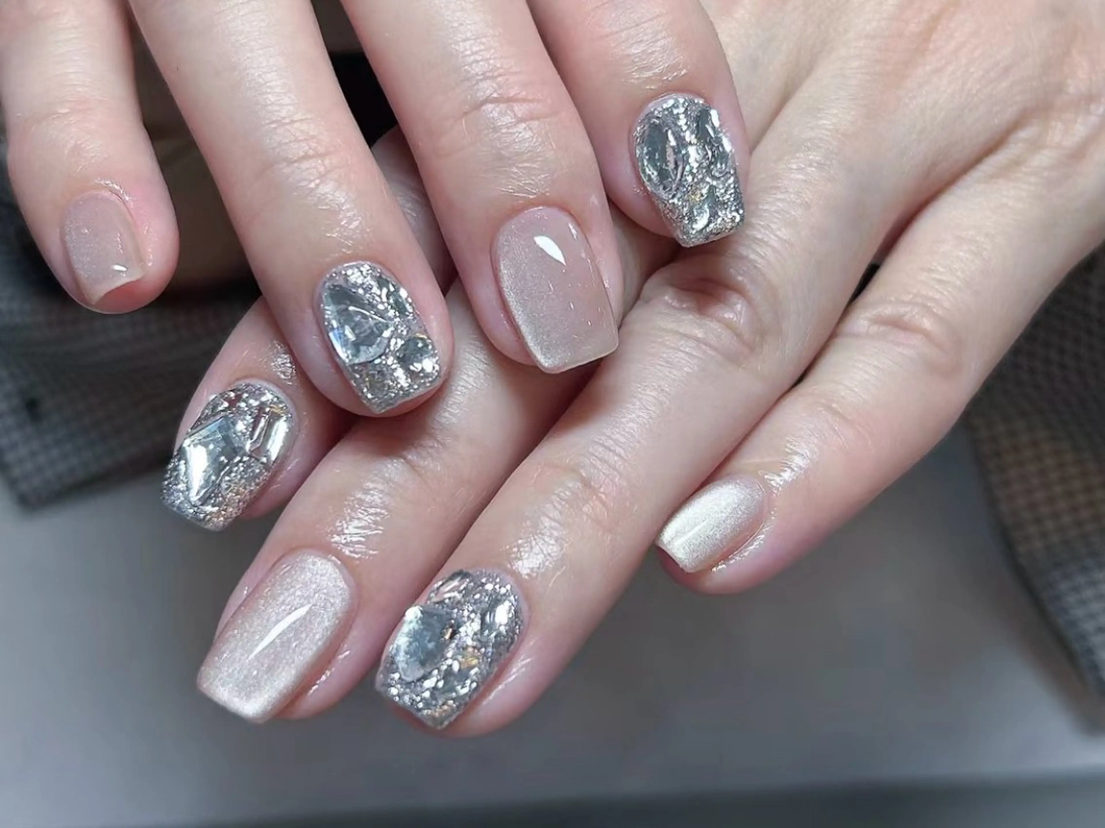 ネイル ハンドネイル Venus nail チップ長さだし専門店のネイルデザイン