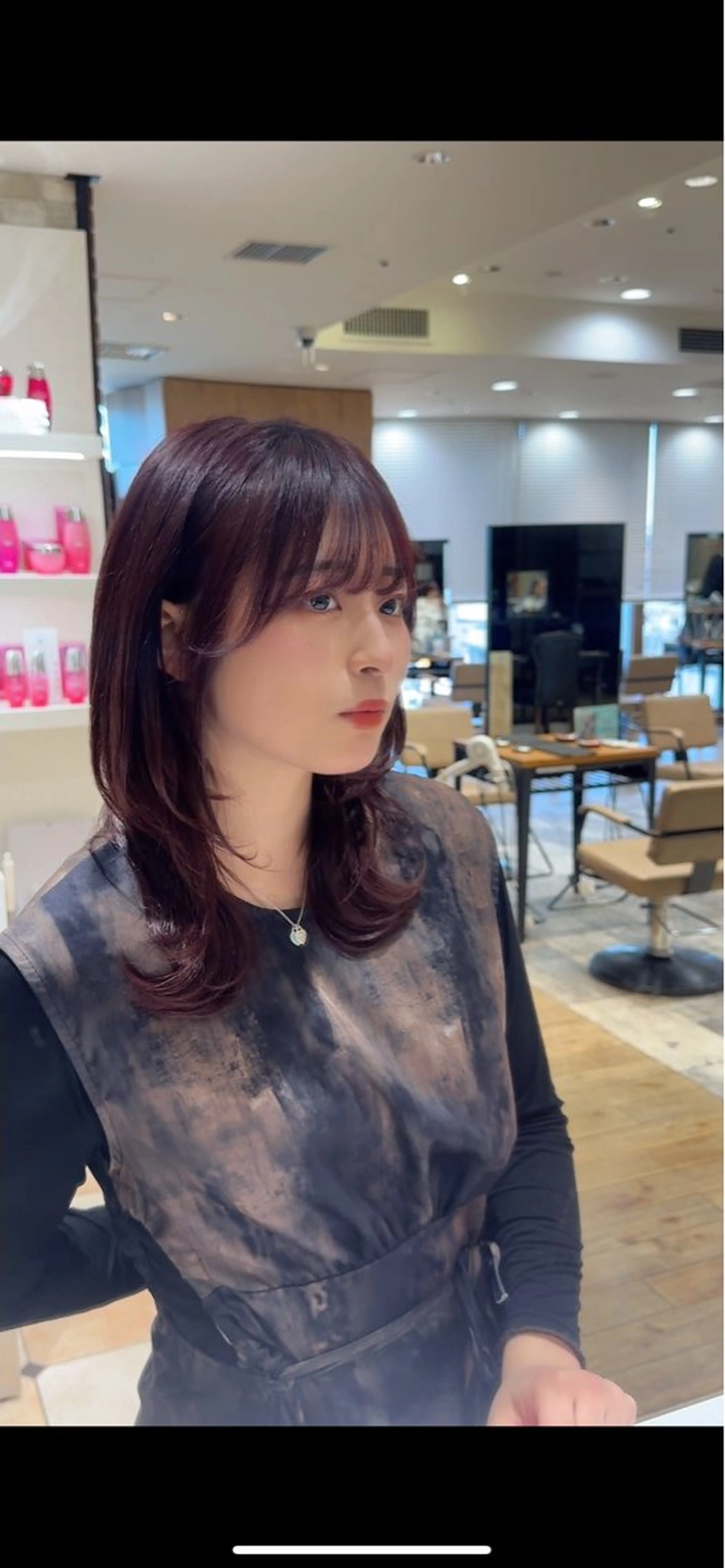 カラー 新宿／透明感カラー/ 髪質改善/早野大空のヘアスタイル