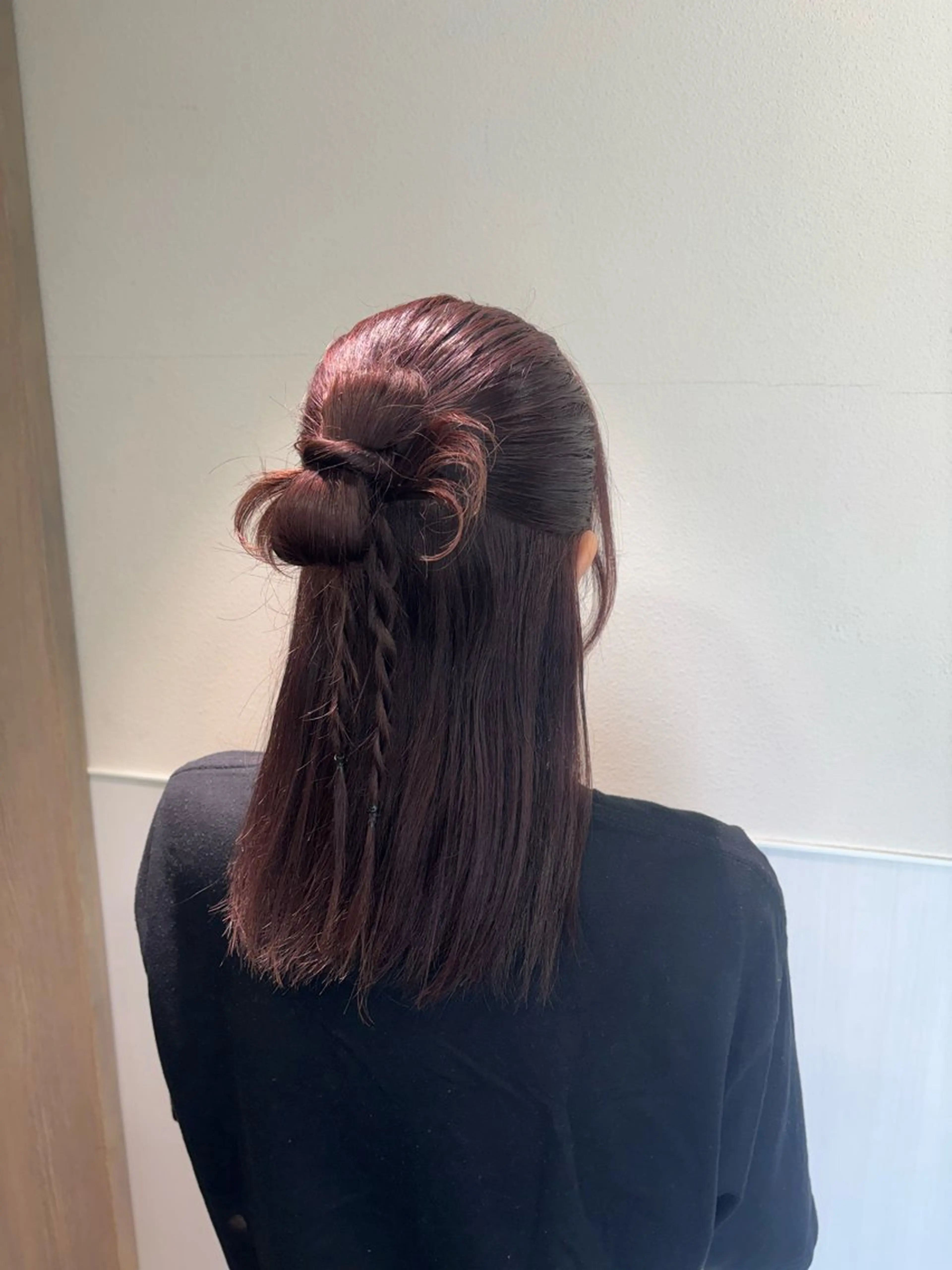 ミディアム ヘアアレンジ ヘアセット 表参道/アレンジ💐 /艶カラー/kahoのヘアスタイル