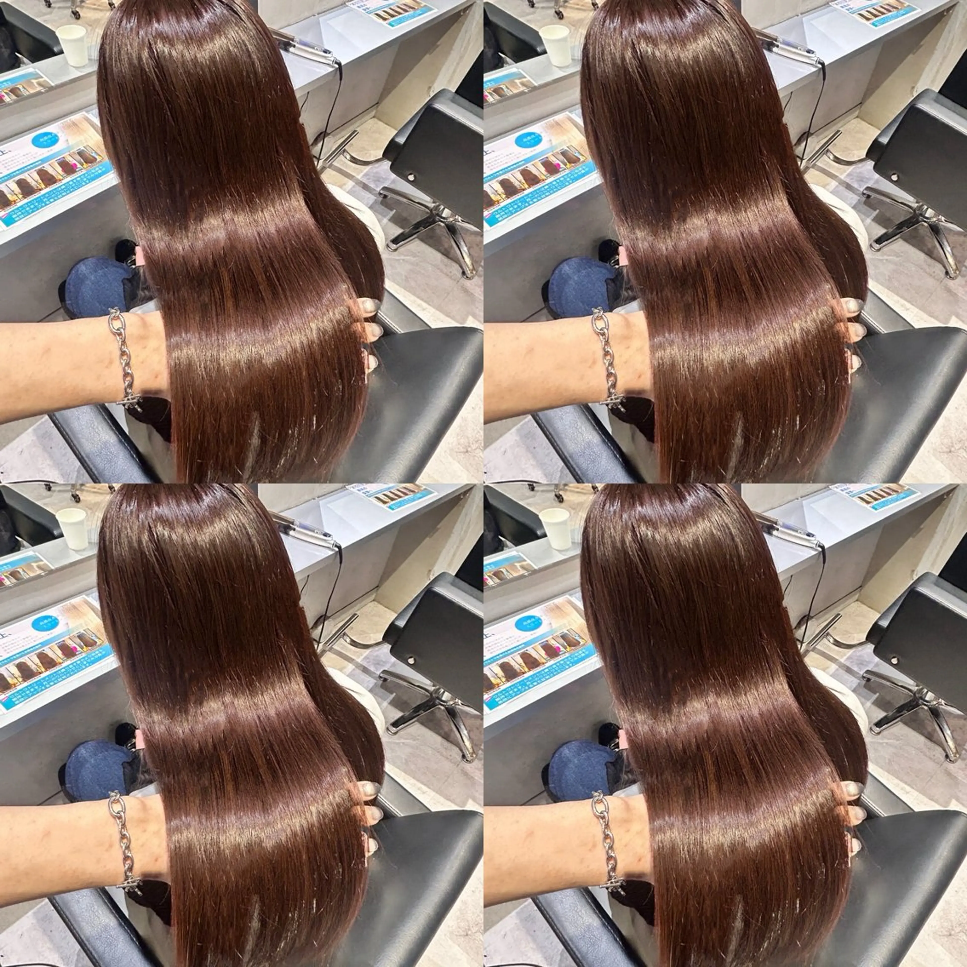 ロング カラー ブラウンカラー マロンブラウン 髪質改善 カット ヘアカラー トリートメント 店長✨髪質改善✖️ 透明感カラー／純大のヘアスタイル