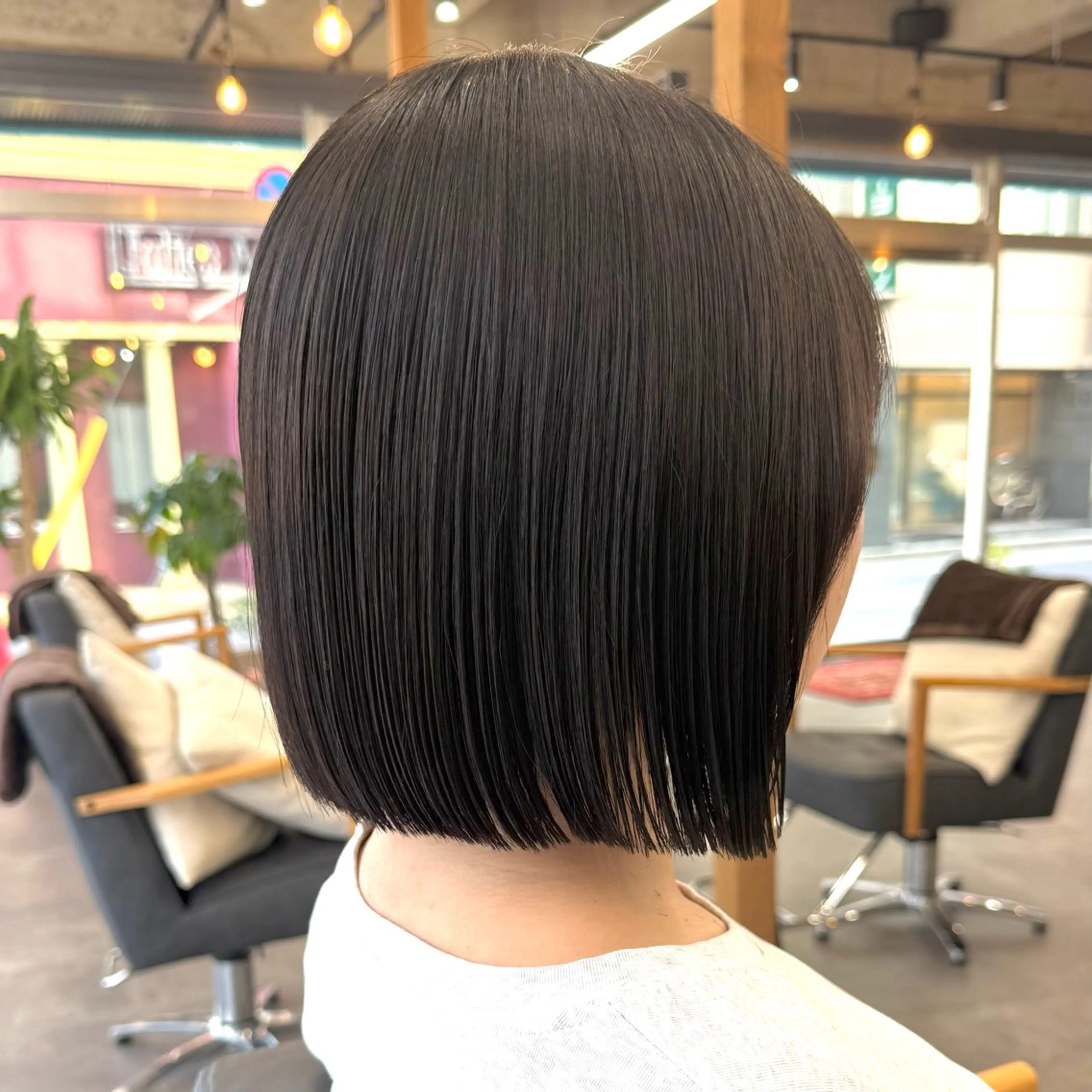 ミディアム ボブ 韓国風ヘア 似合わせボブ🎀🫧 千葉 優希のヘアスタイル