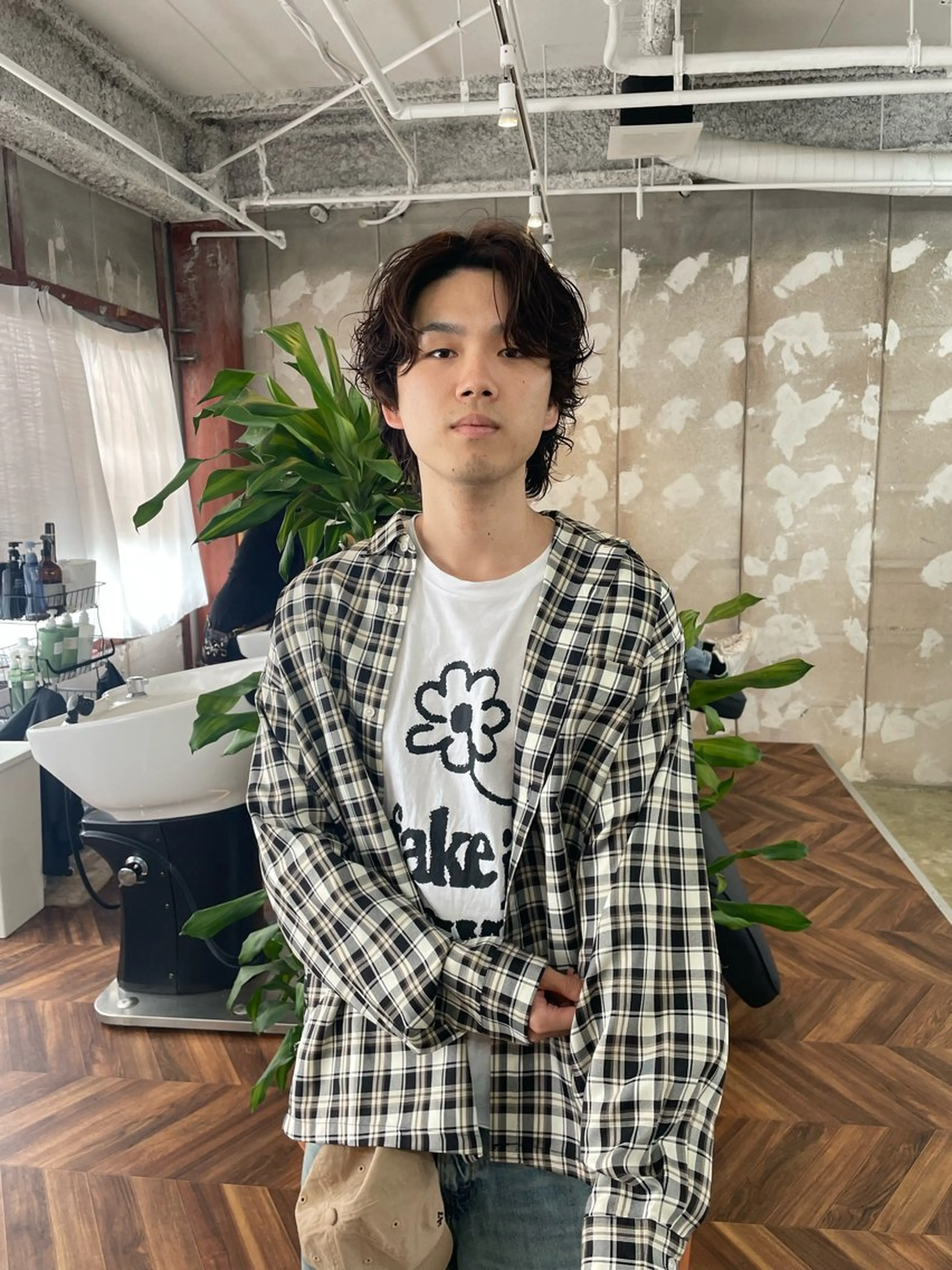 カット+ワンカラー+クイックTrの写真