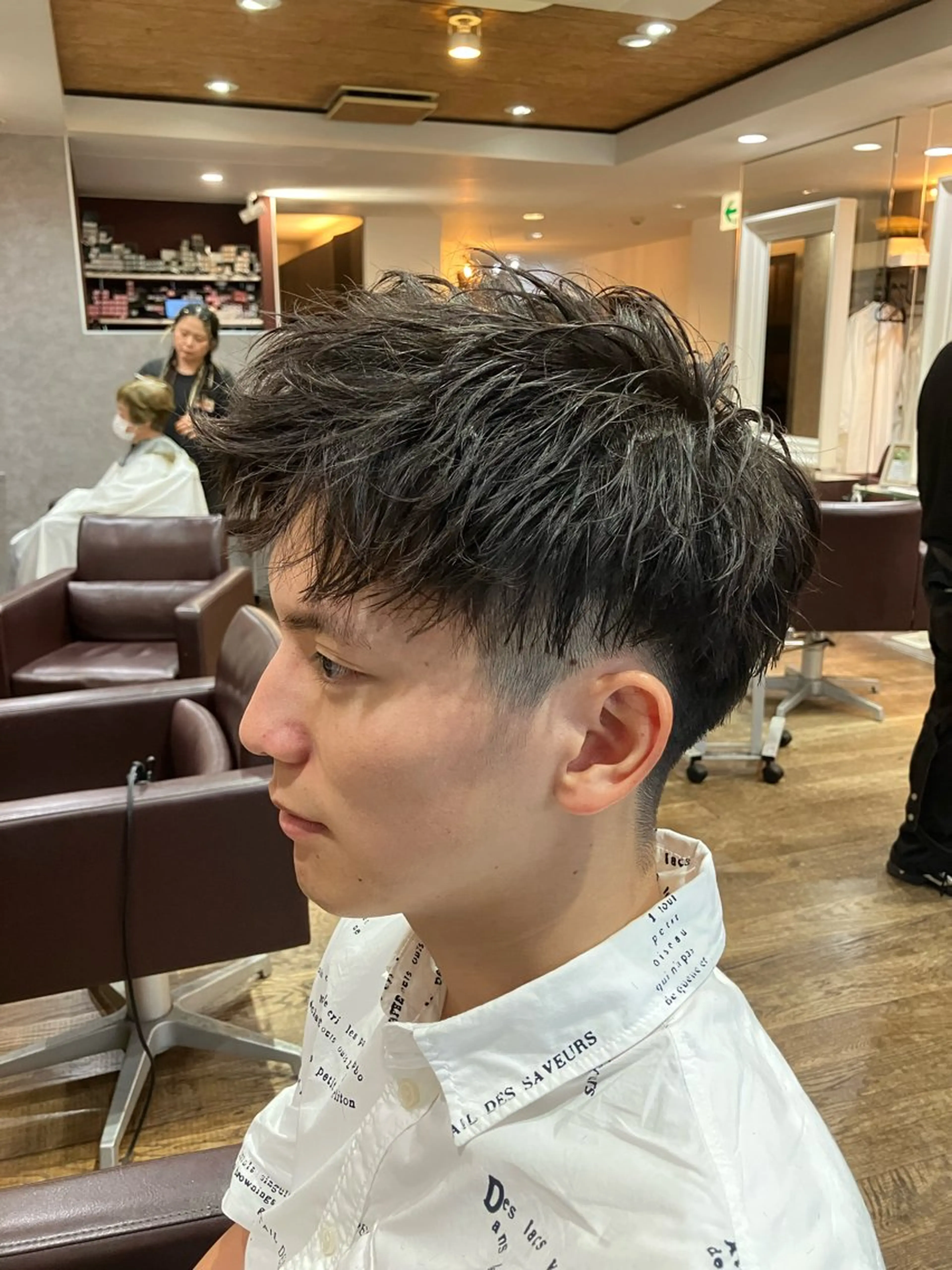 ショート メンズ メンズパーマ/心斎橋 /四ツ橋駅/しょうまのヘアスタイル