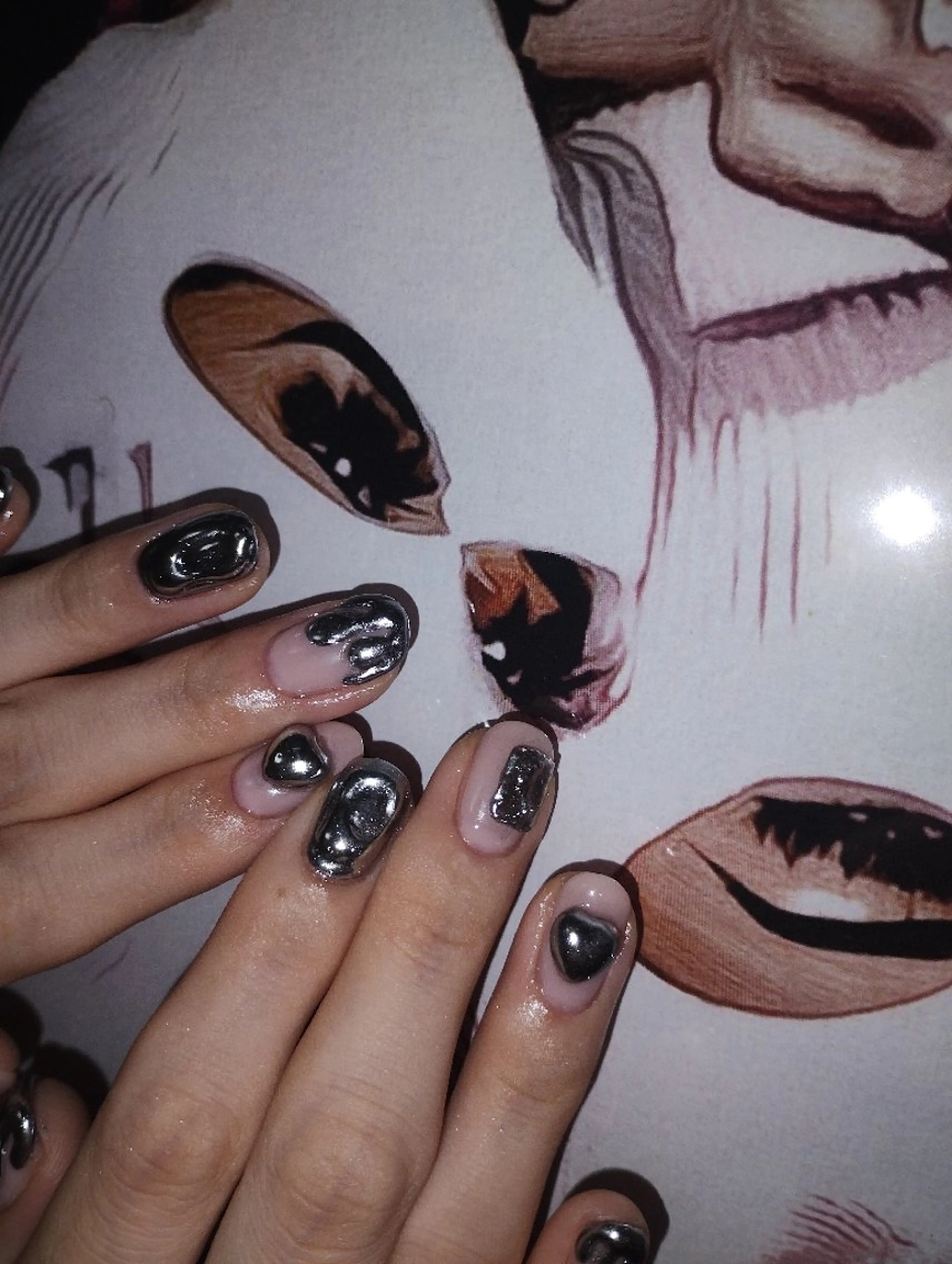 ネイル 持ち込み 424 nailsのネイルデザイン