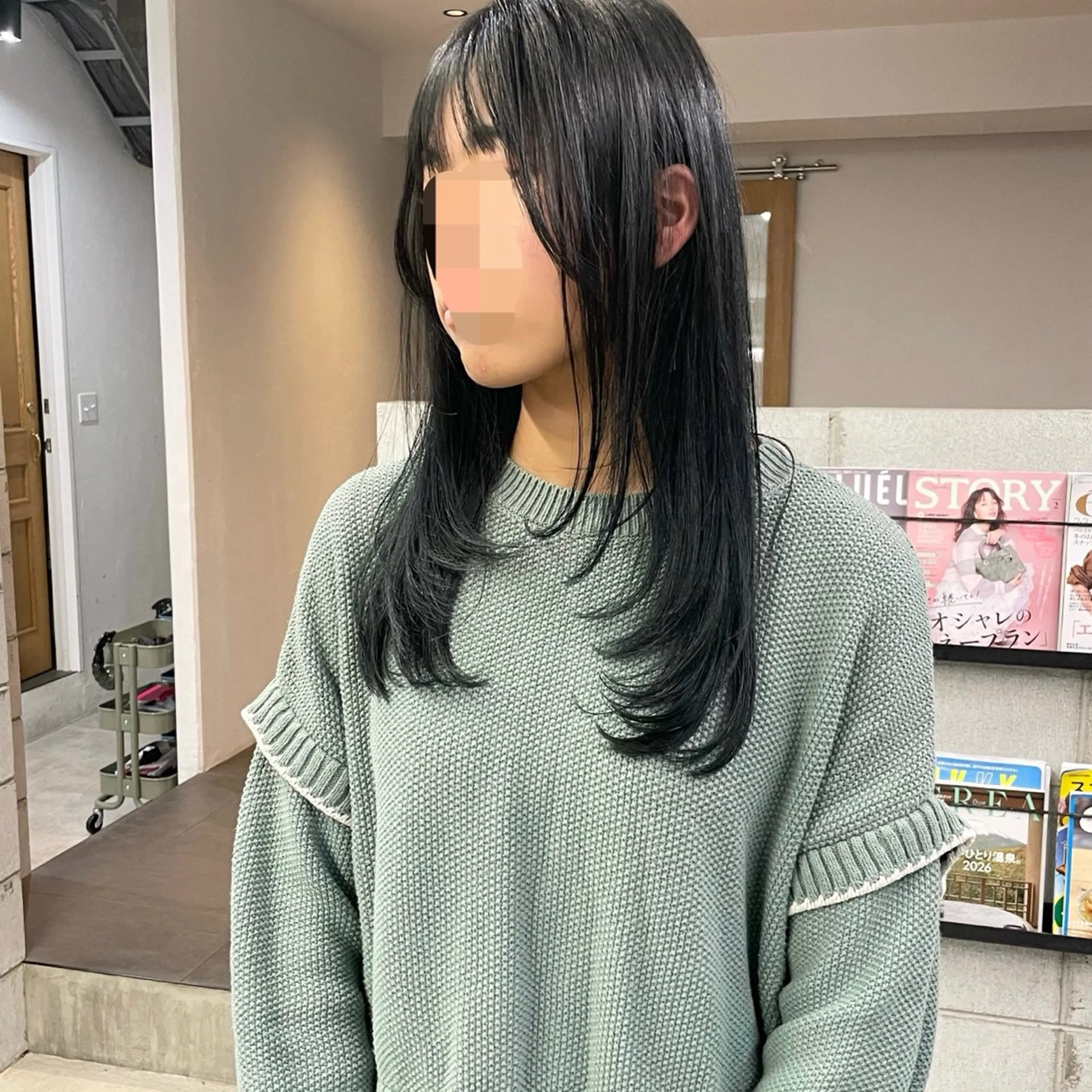 ロング レイヤーカット GOBUN NO ROKU【ゴブンノロク】所属・住田悠紗/ カットモデル募集中のヘアスタイル