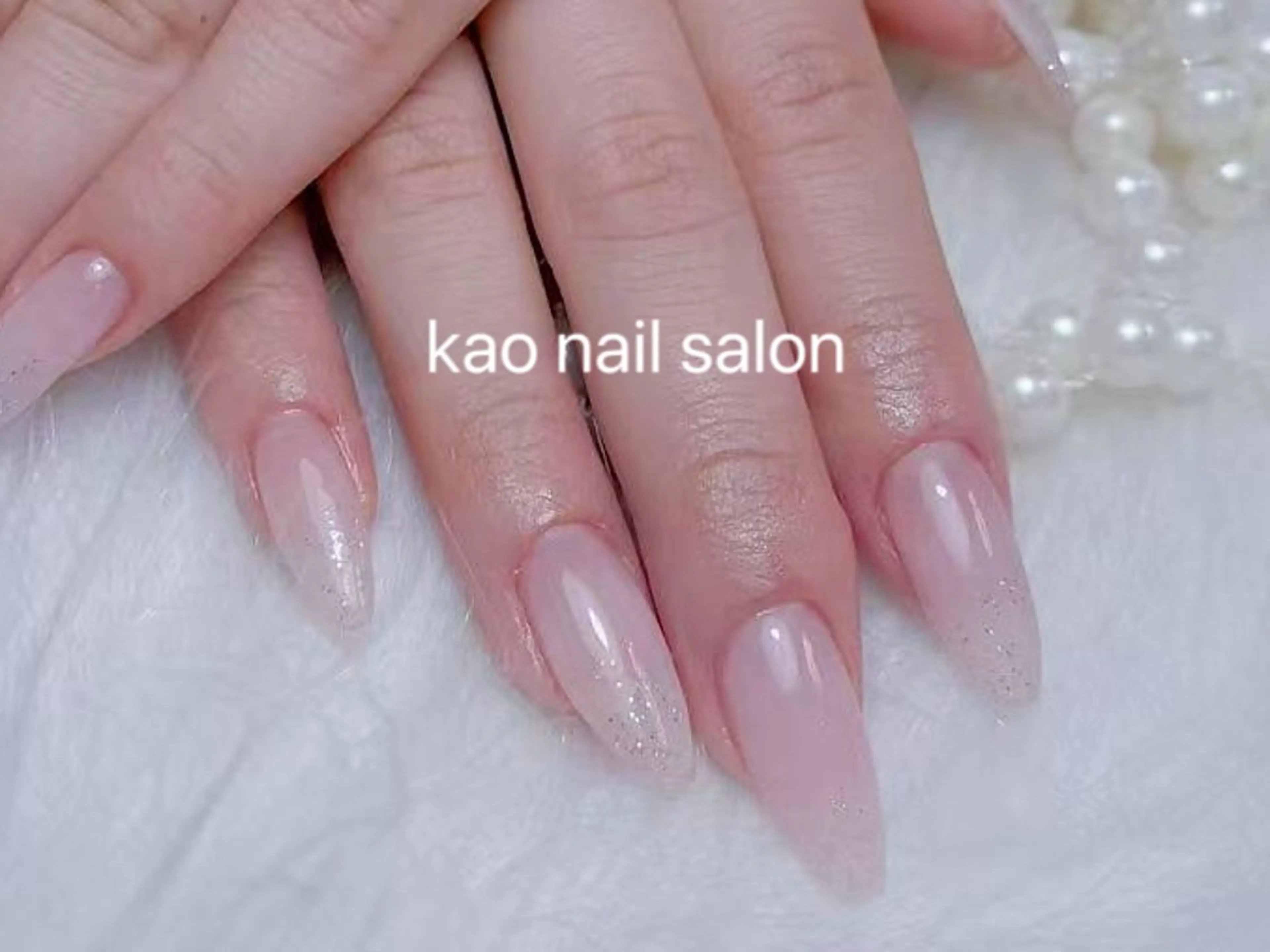 ネイル ハンドネイル kao nail マグネット/長さだしのネイルデザイン