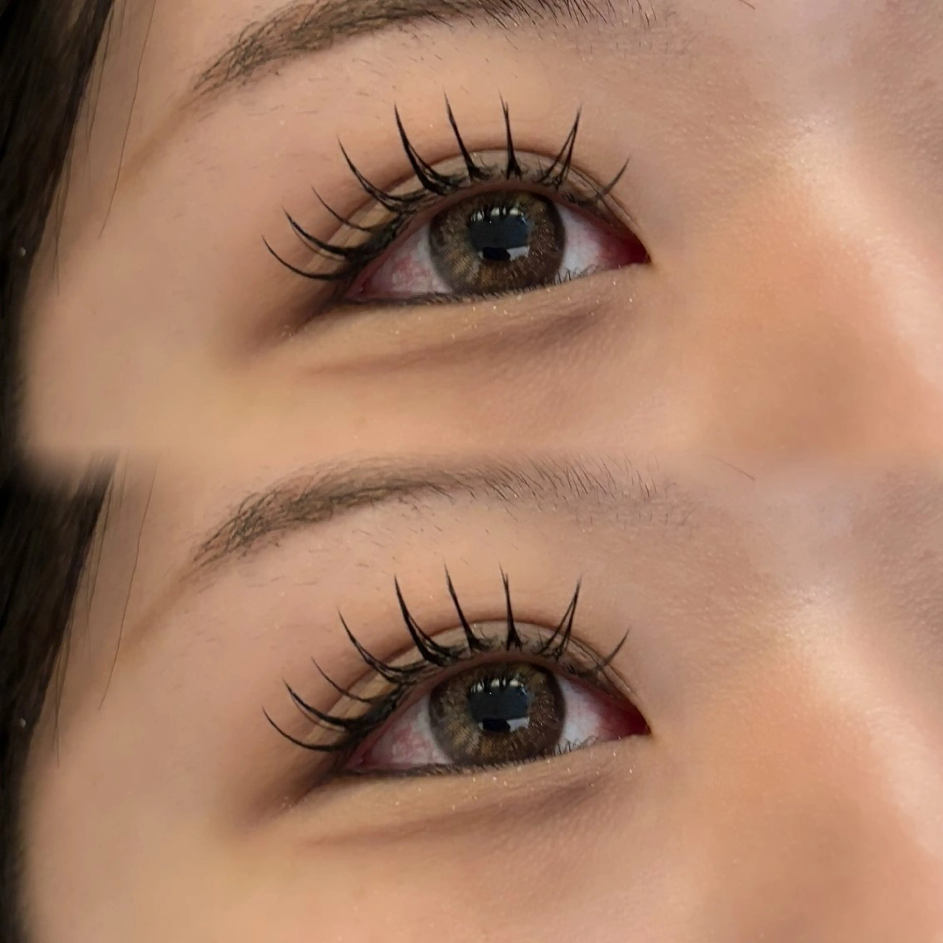 マツエク・マツパ カラーマツエク 韓国風マツエク パリジェンヌラッシュリフト まつげパーマ 艶カラー♡/eye / mai🪐🪄のヘアスタイル