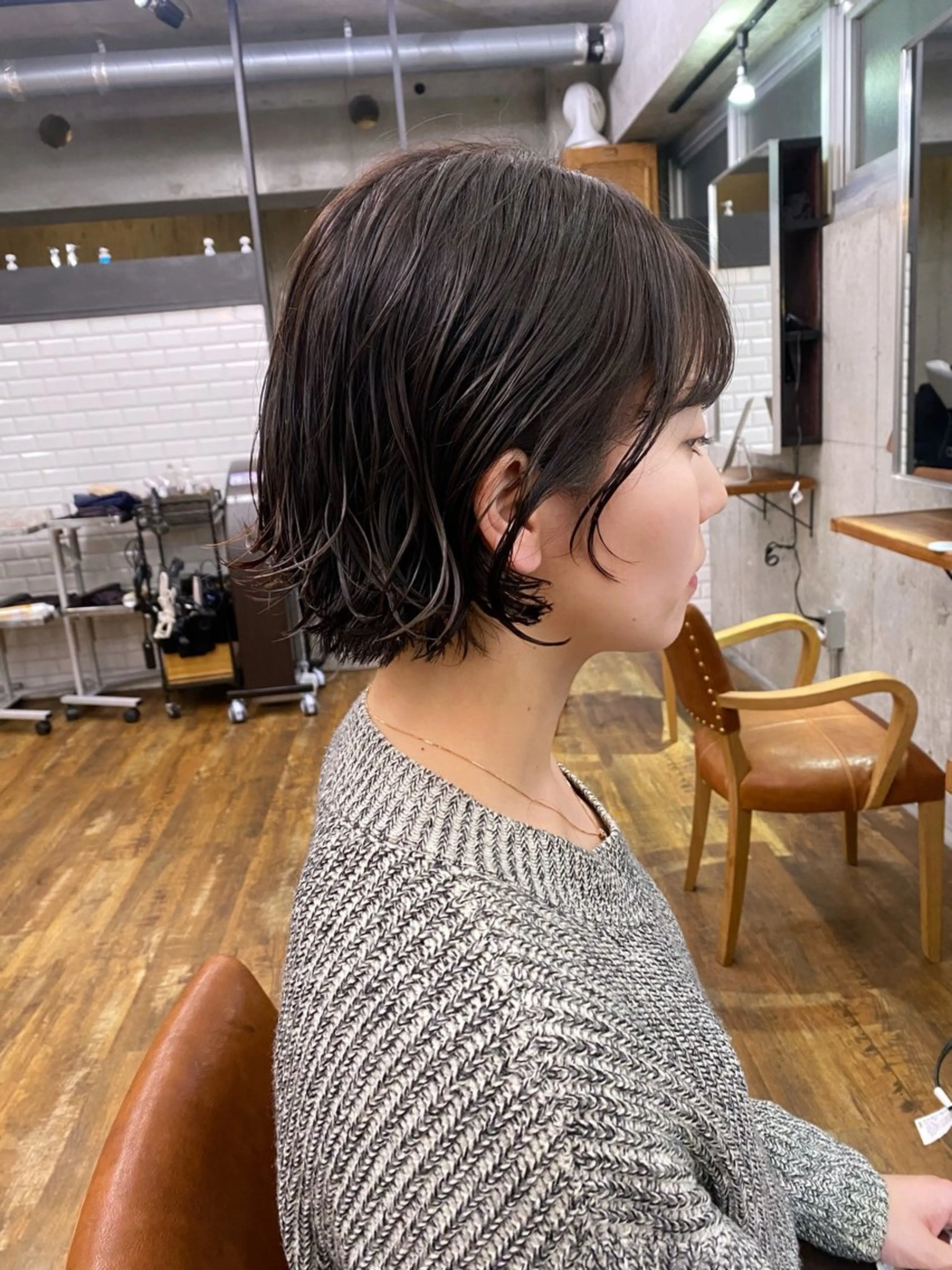 ショート カット パーマ パーマ/ 🌿nanakoのヘアスタイル