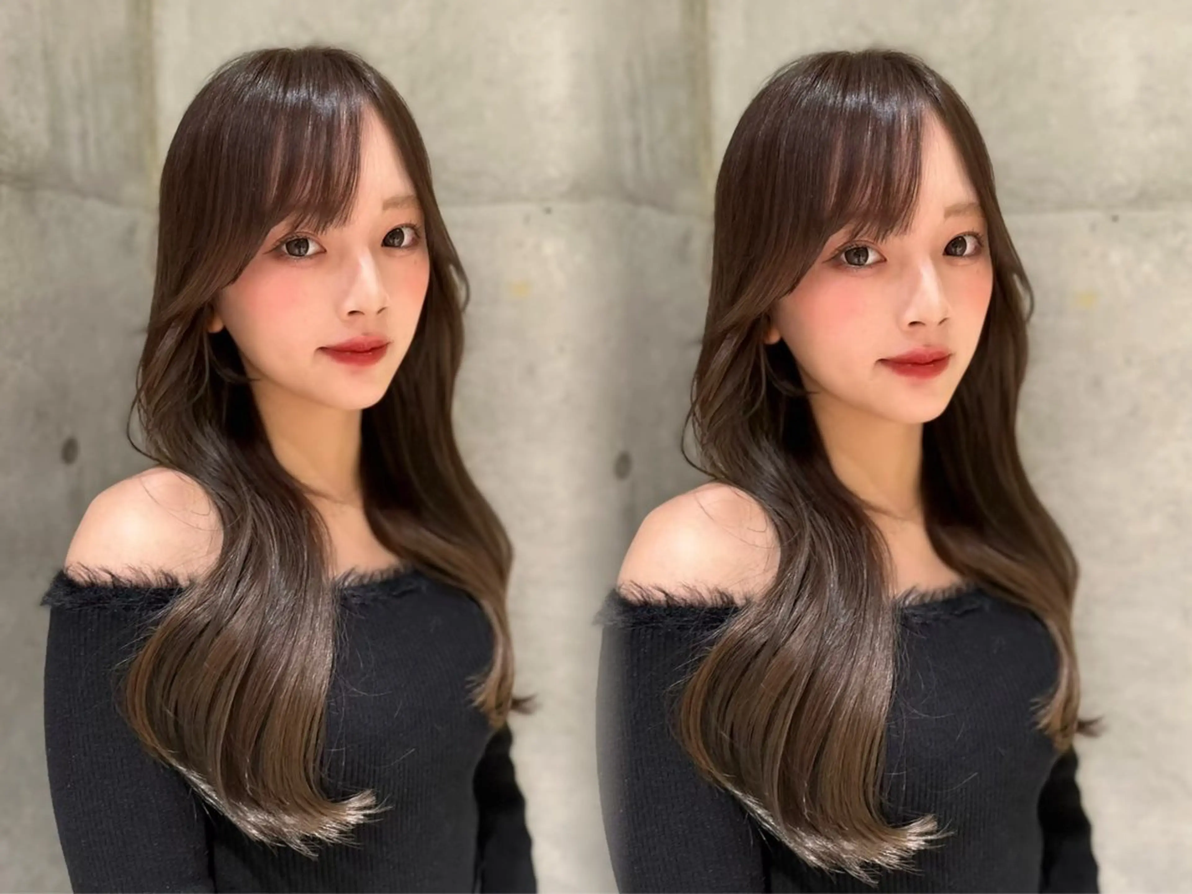 ロング ロング カット ヘアカラー トリートメント 縮毛矯正/髪質改善 🌟本郷壮一郎のヘアスタイル