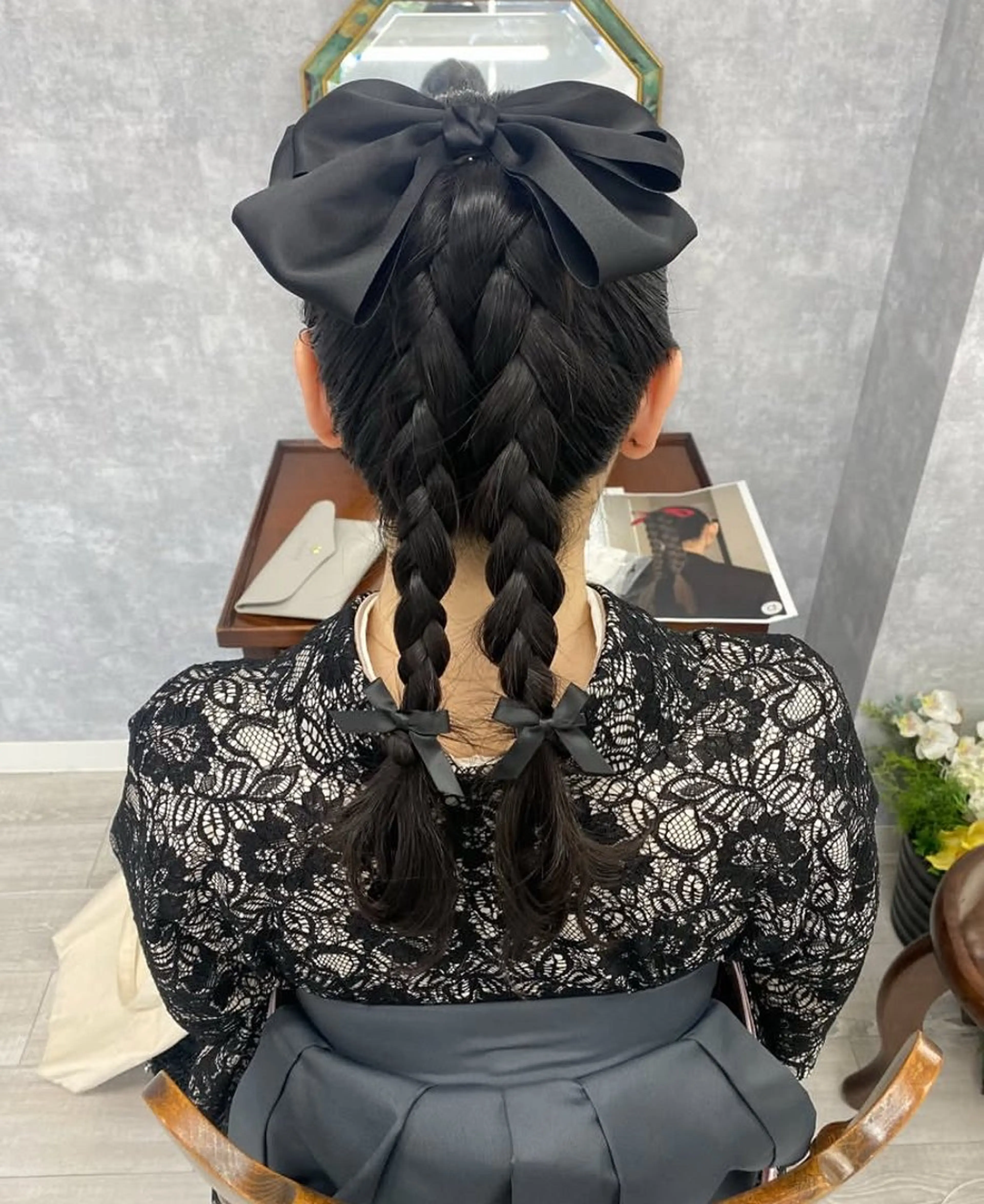 【卒業式】🎀3月限定早朝ヘアメイク💄の写真