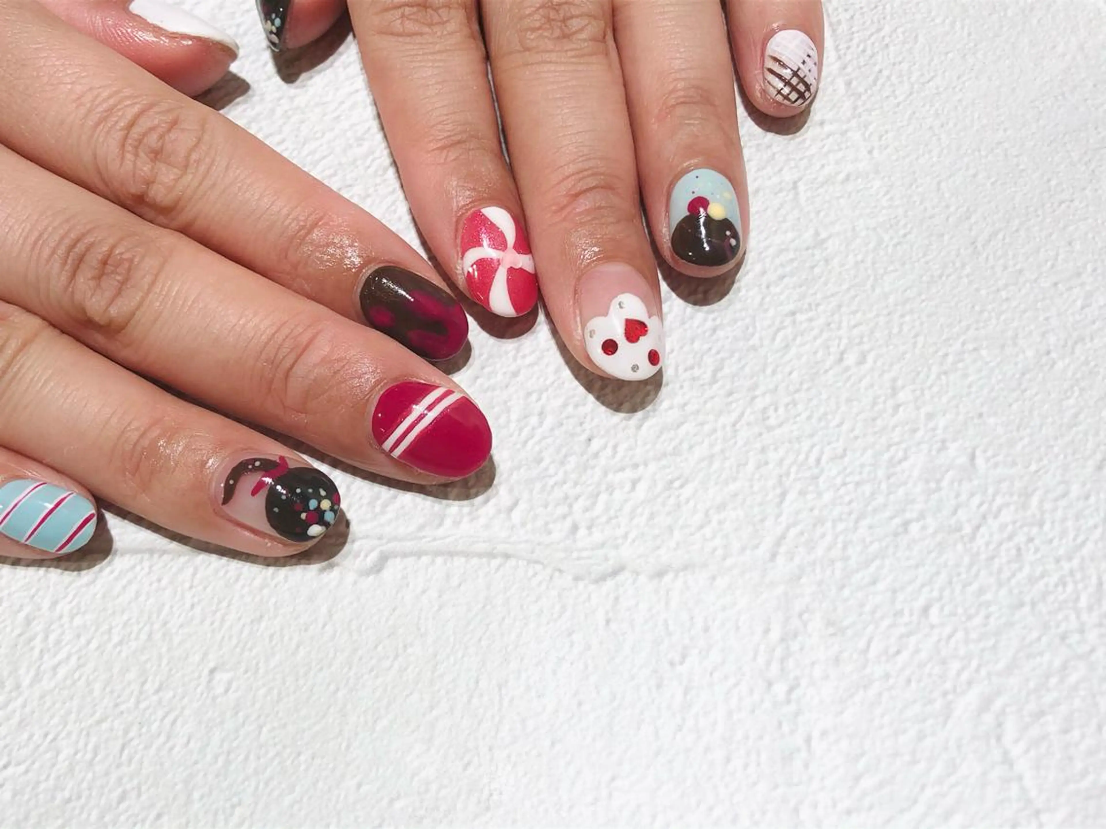 ネイル 舞田 苑香のネイルデザイン