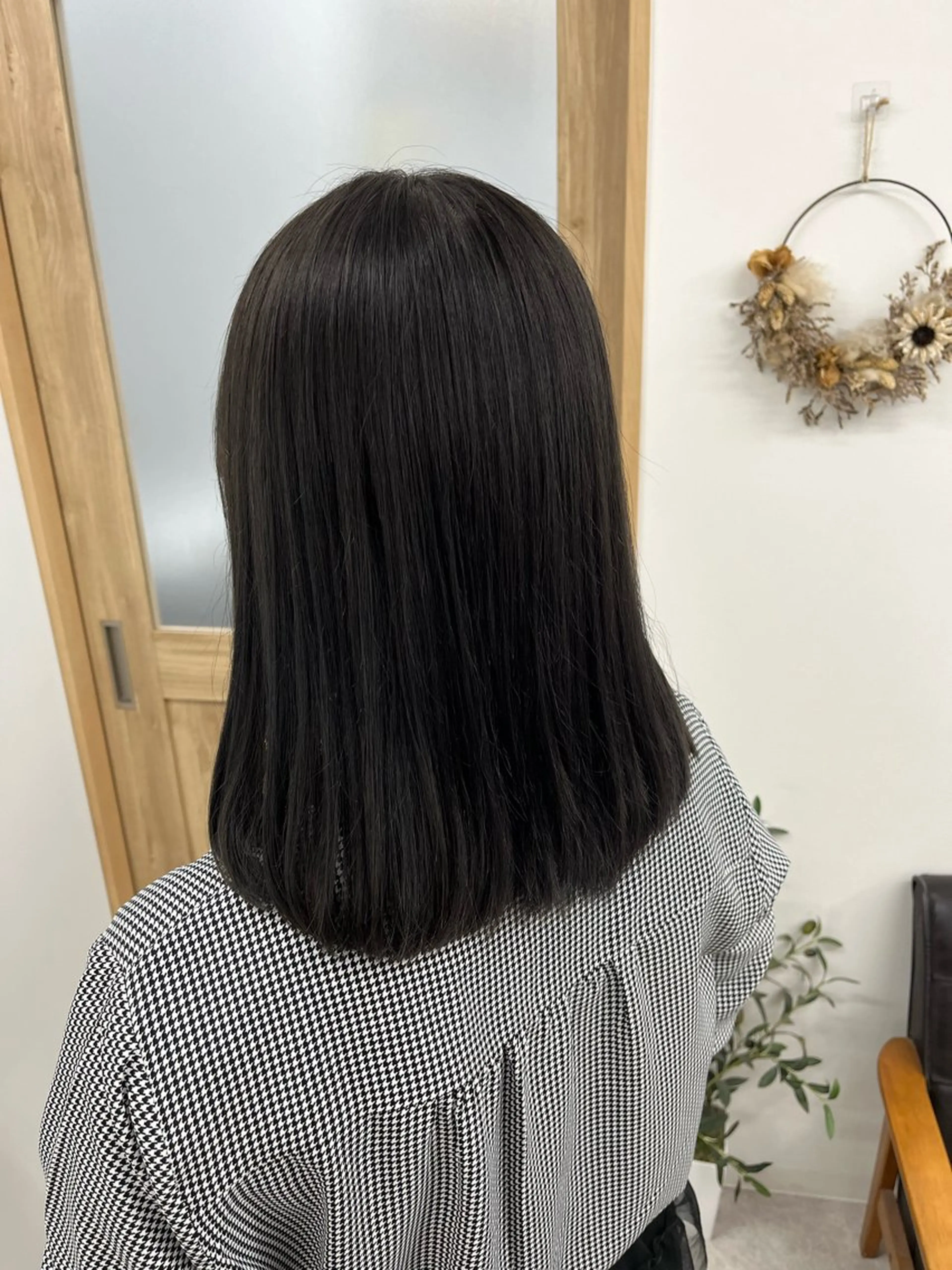 ミディアム カラー ブラウンカラー ナチュラルブラウン カット ヘアカラー トリートメント 🫧ぷる艶カラー🫧 Yuubi🦩のヘアスタイル