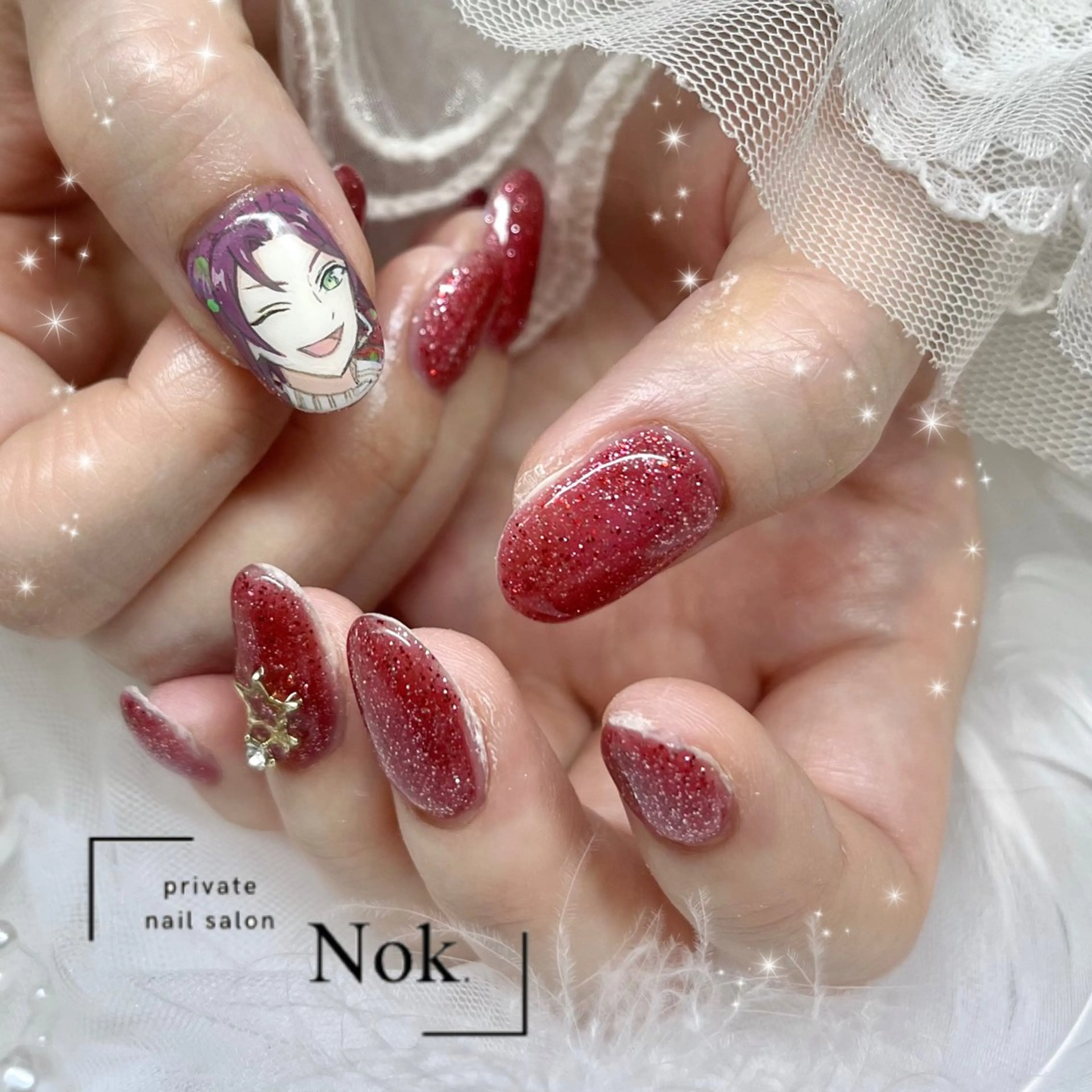 ネイル ハンドネイル 池袋痛ネイル Nok. 渡辺のネイルデザイン