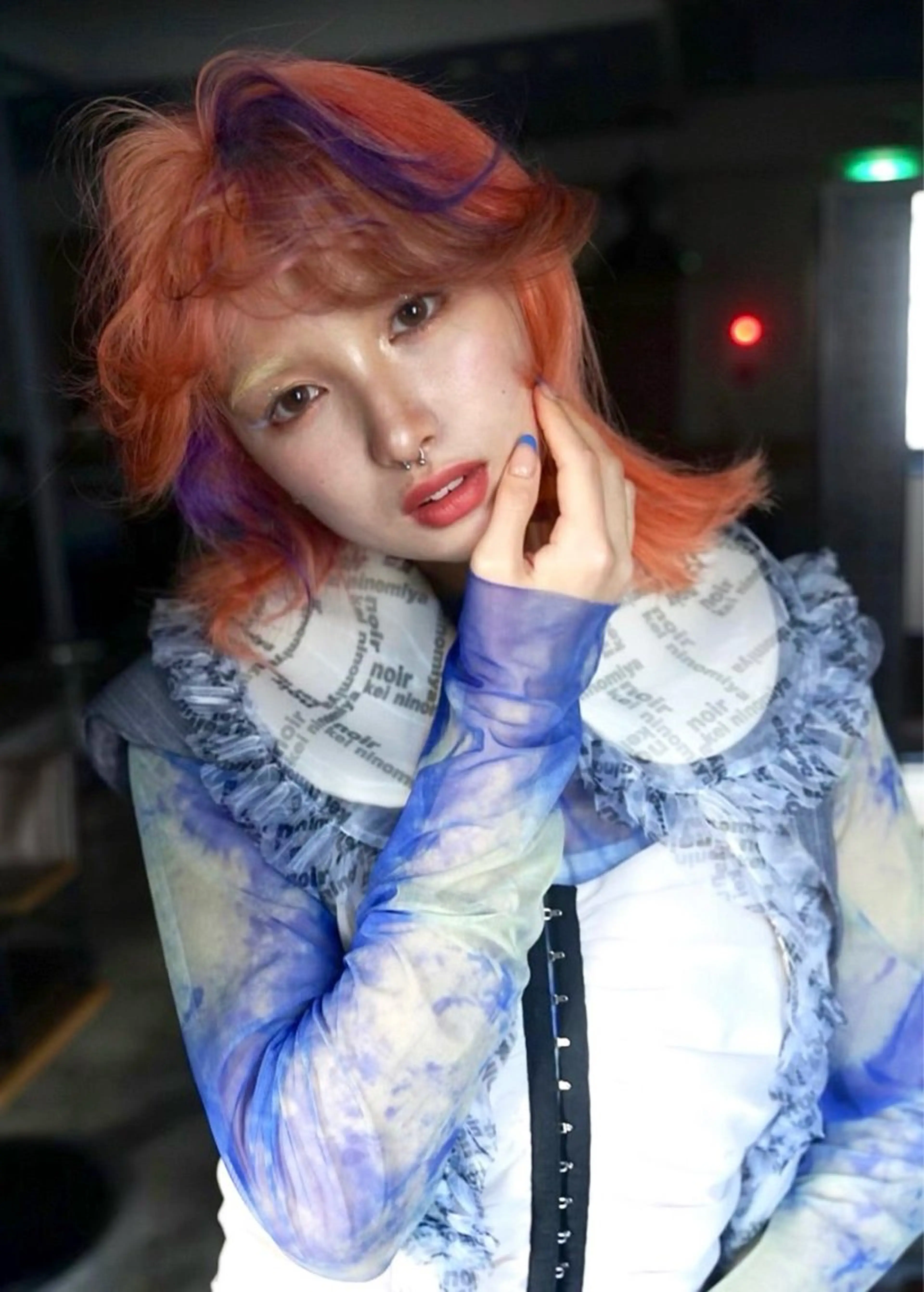 カラー airi໒꒱·ﾟ /デザインカラーのヘアスタイル