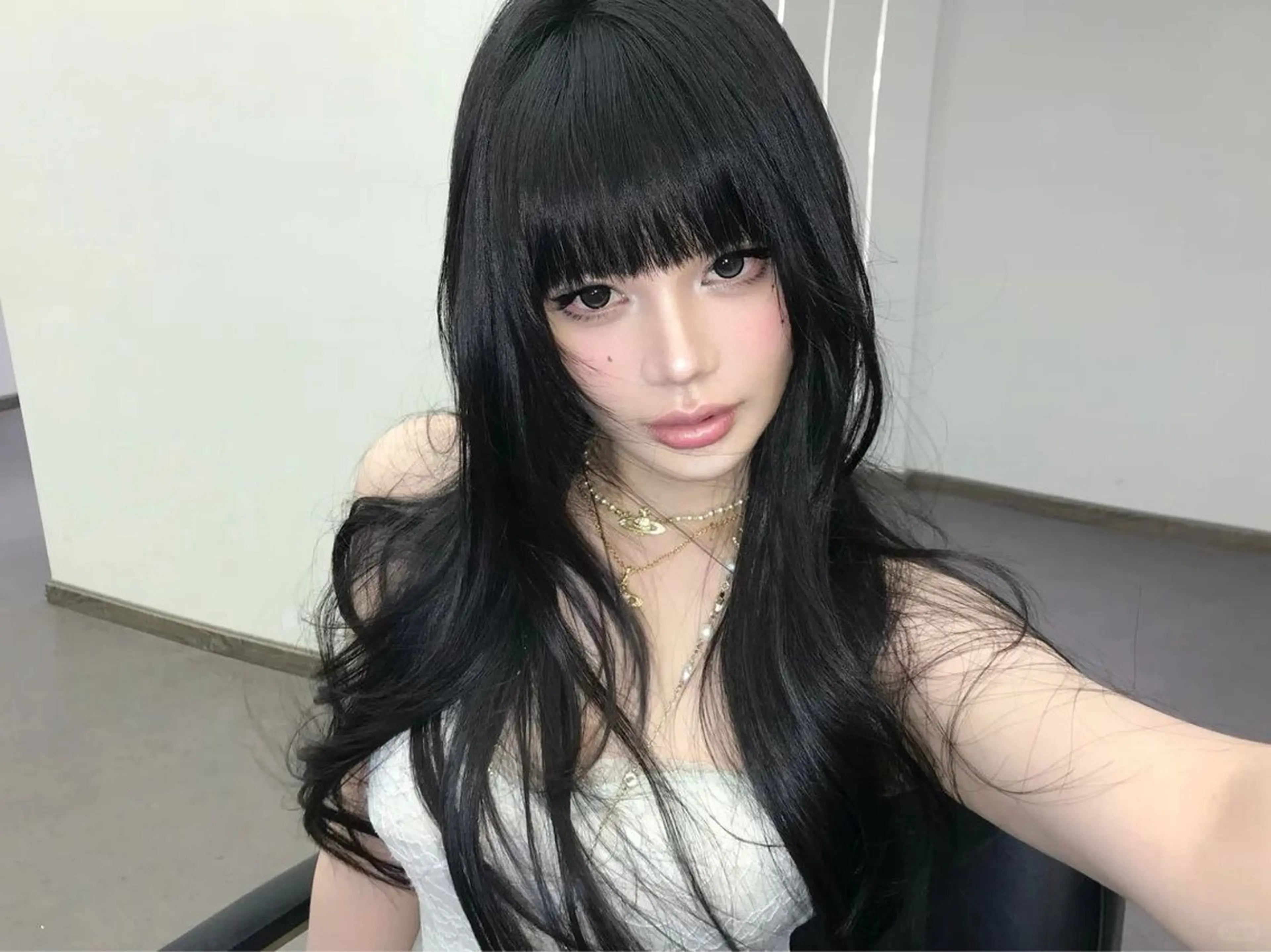 ロング カラー ヘアカラー 透明感/うる艶カラー /RARAKA🤍のヘアスタイル