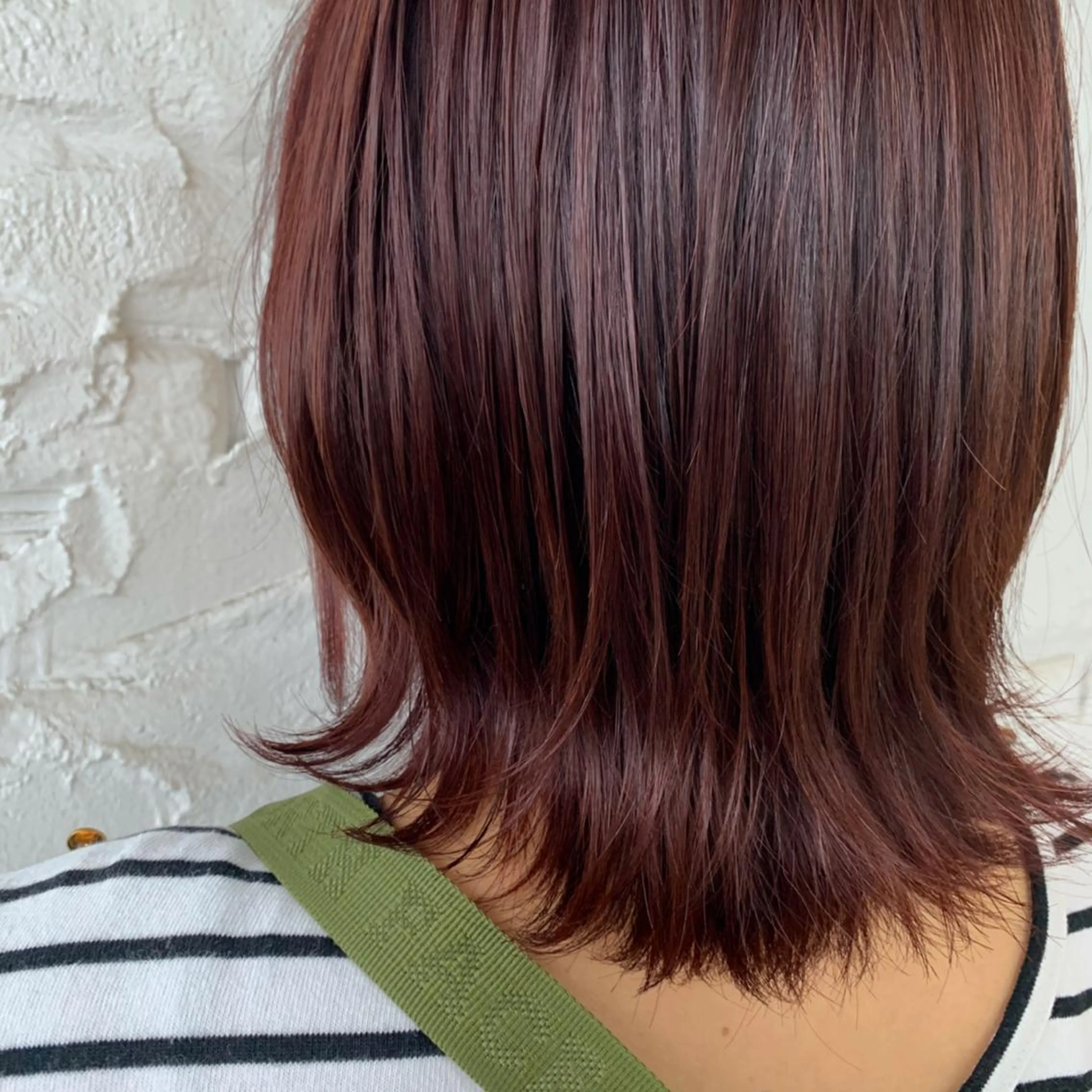 ミディアム カラー 【髪質改善】 夏目結以のヘアスタイル