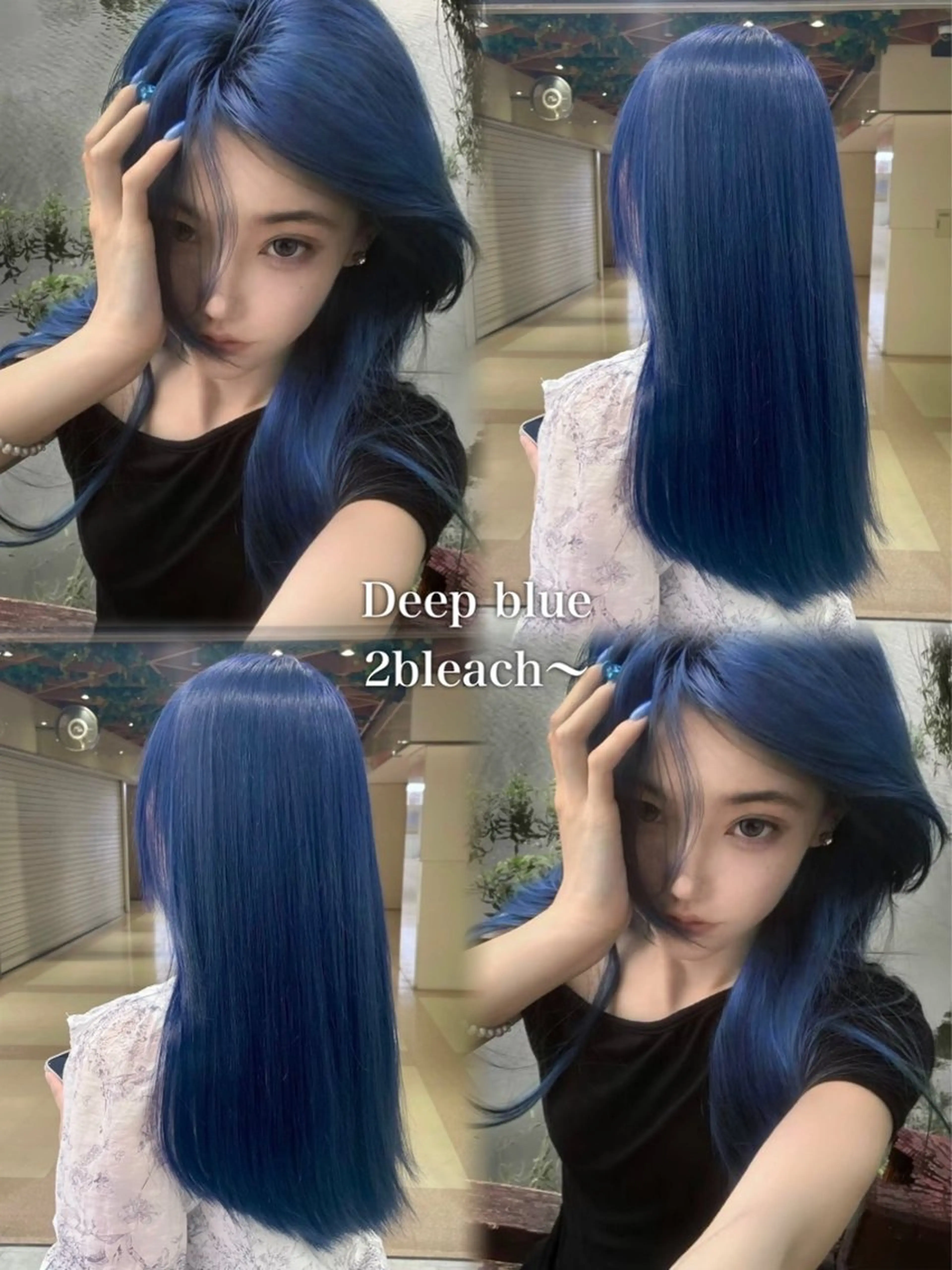 ロング カラー ヘアアレンジ ヘアカラー トリートメント えびけん/色落ちまで 可愛い♥️のヘアスタイル