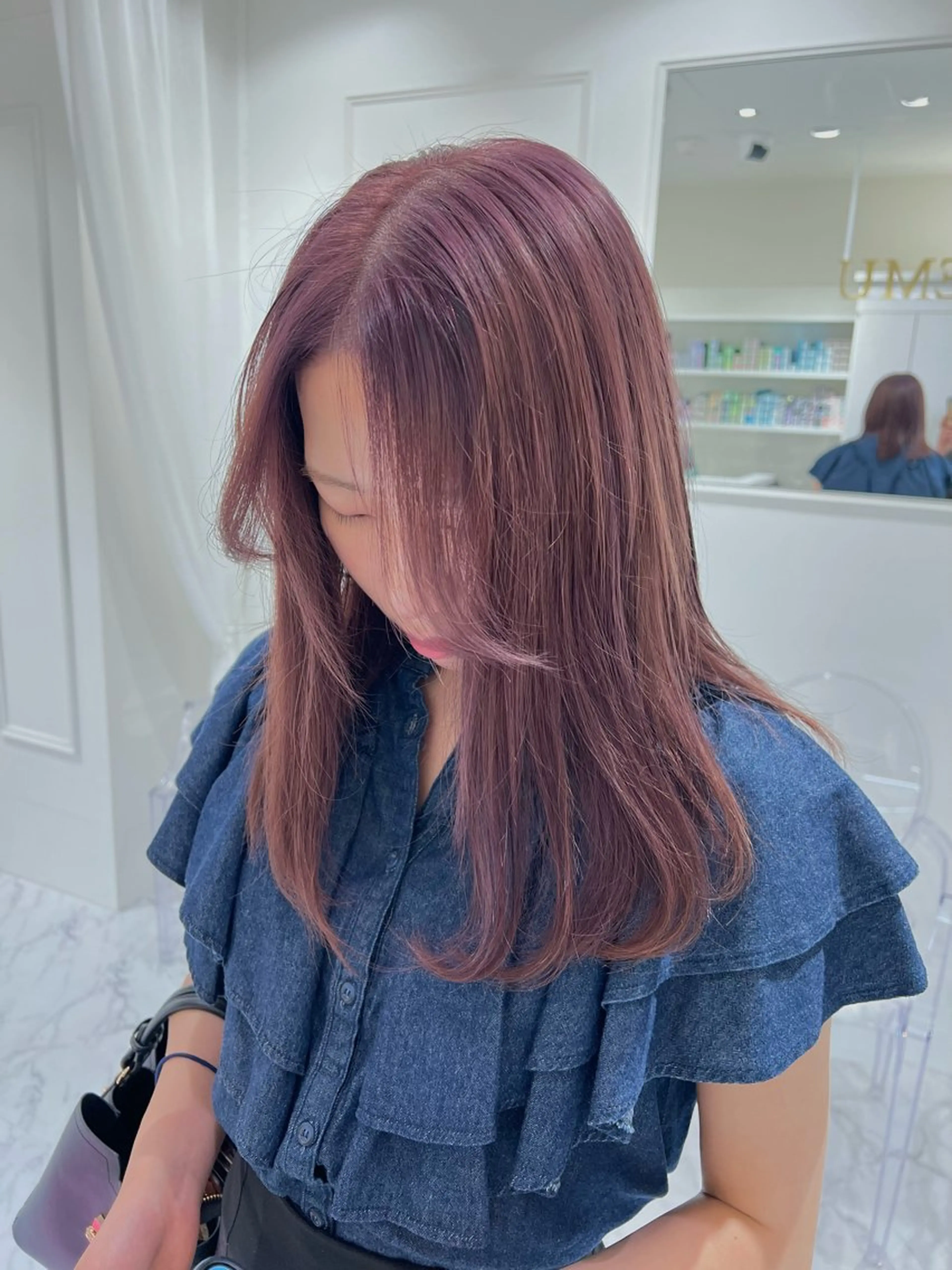 セミロング ヘアカラー ParveMix /  相馬 さくらのヘアスタイル