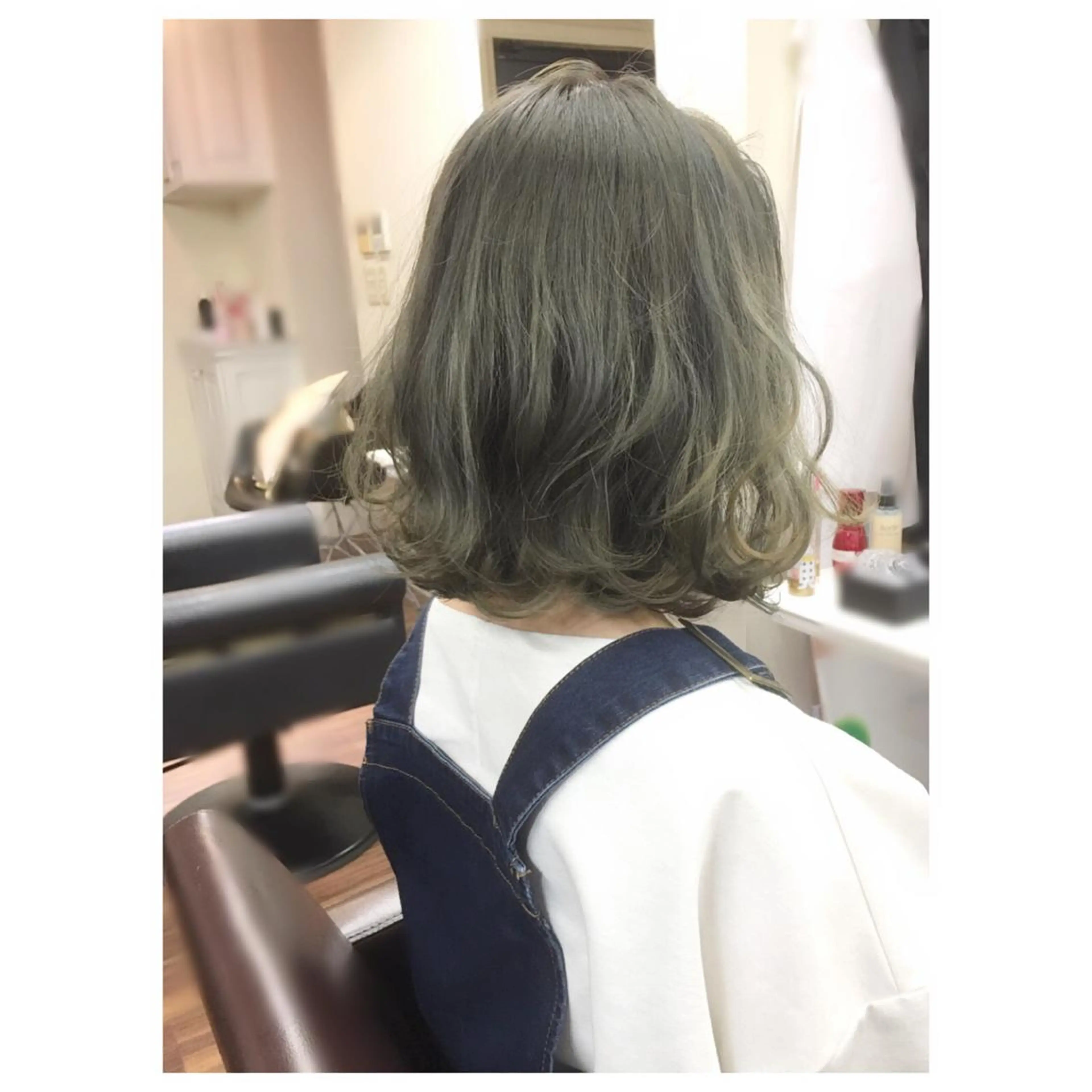 ショート ミディアム セミロング カラー ダブルカラー ネイビーカラー Beauty Salon  peige所属・peige 斉藤✨大人ヘアー✨のヘアスタイル