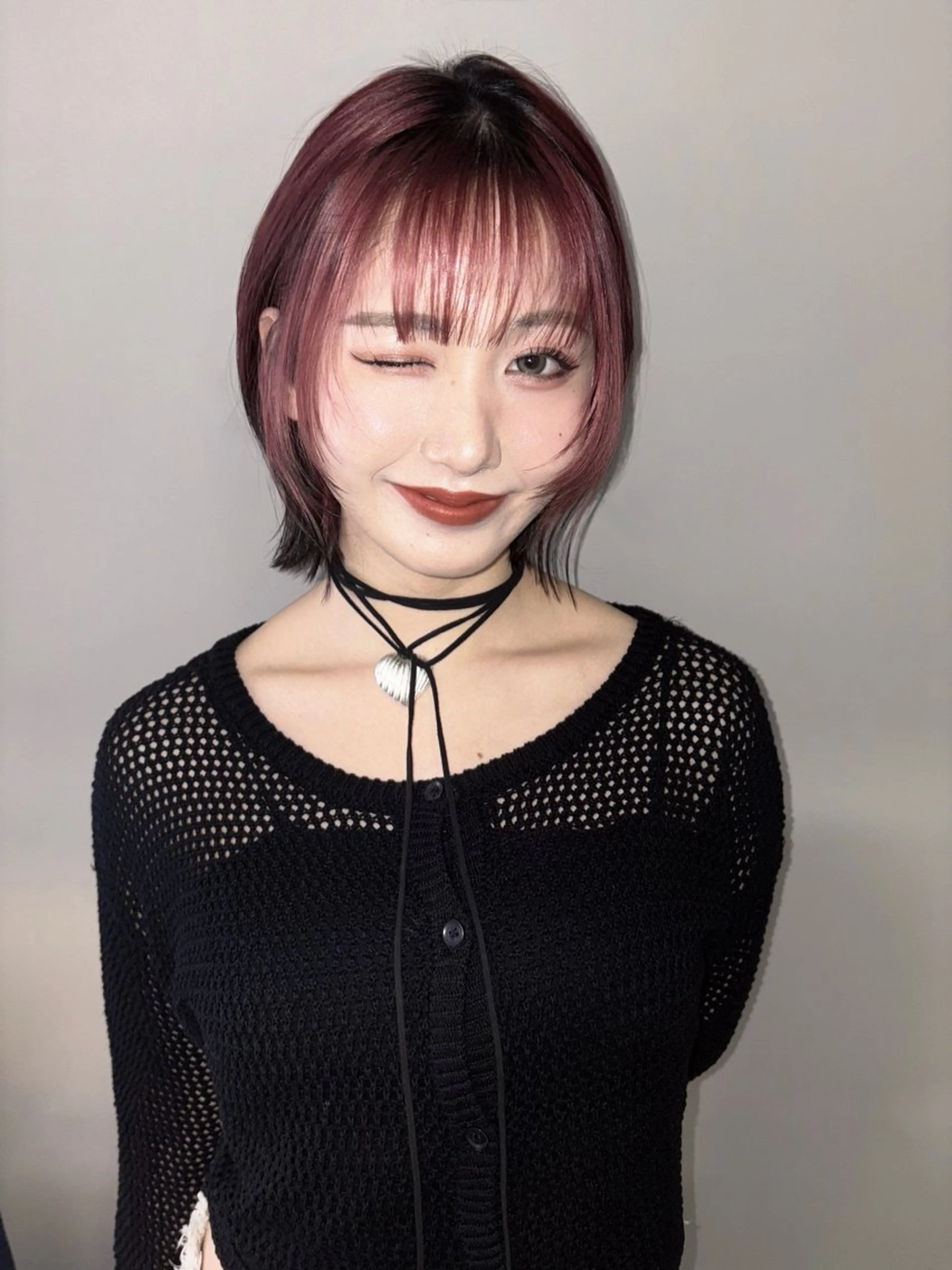 ミディアム カット ヘアカラー 【髪質改善✨】 sanaのヘアスタイル