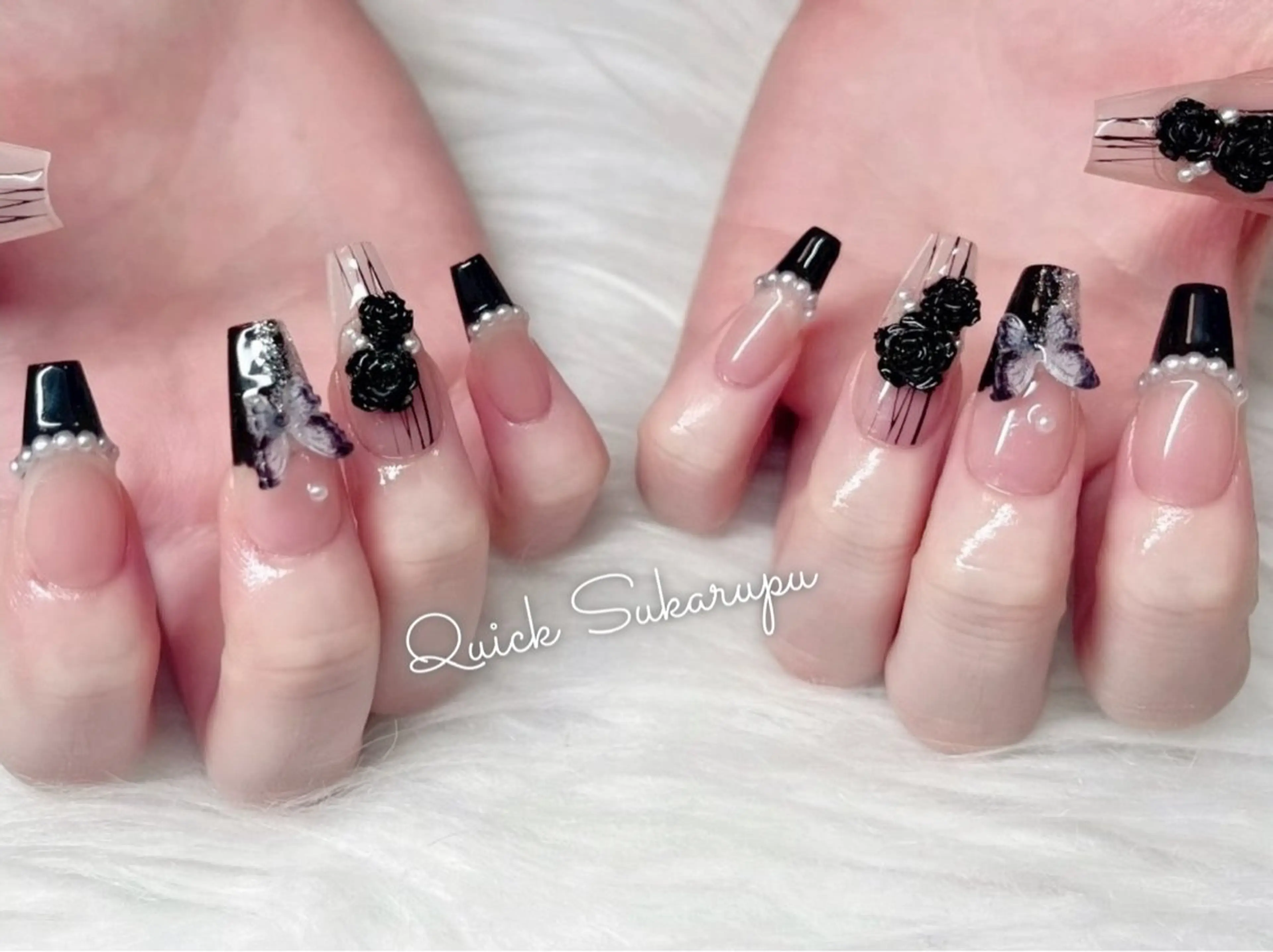 ネイル ハンドネイル Quick Sukarupu新宿のネイルデザイン