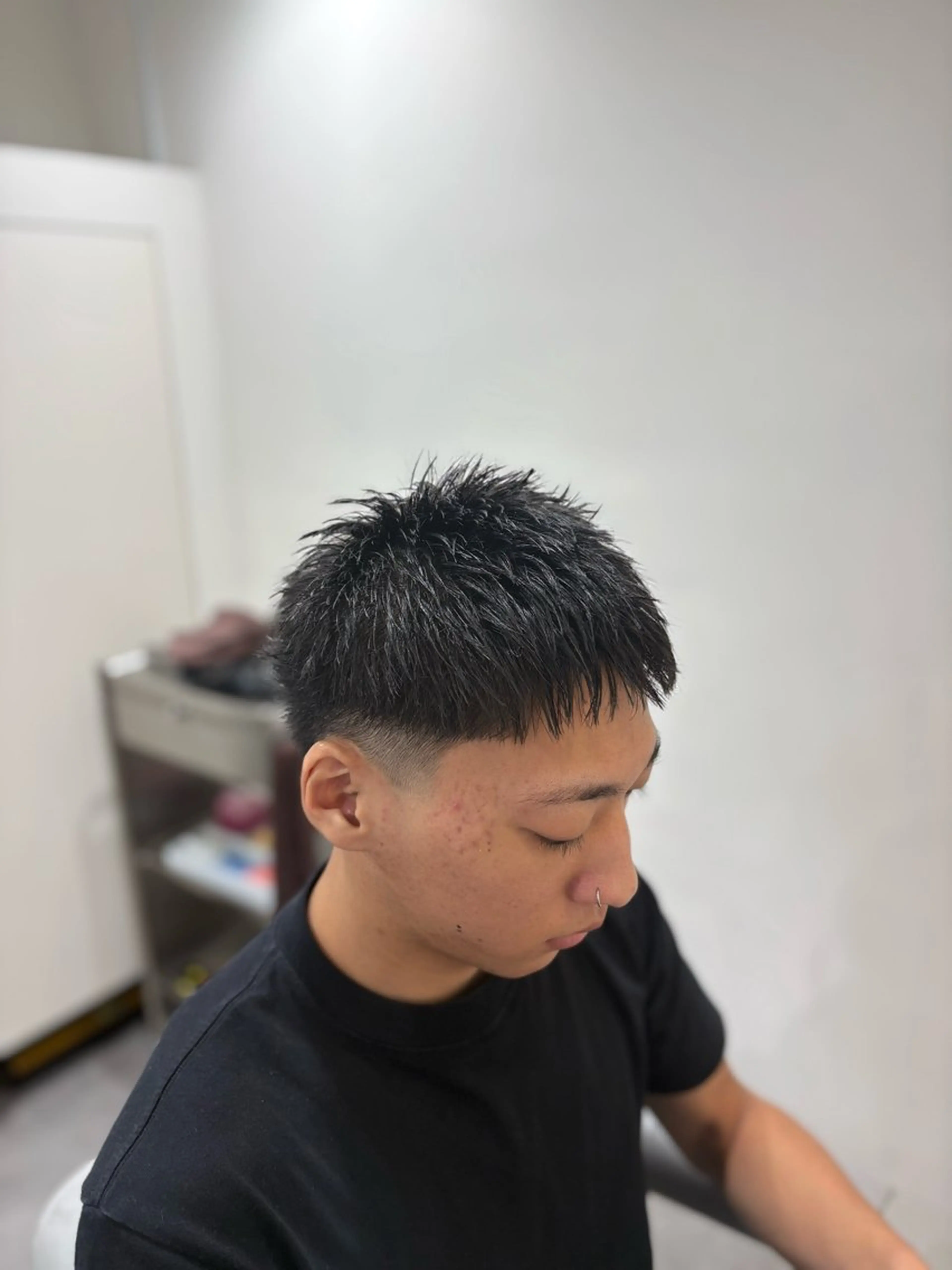 ショート メンズ カット 深澤 知樹のヘアスタイル