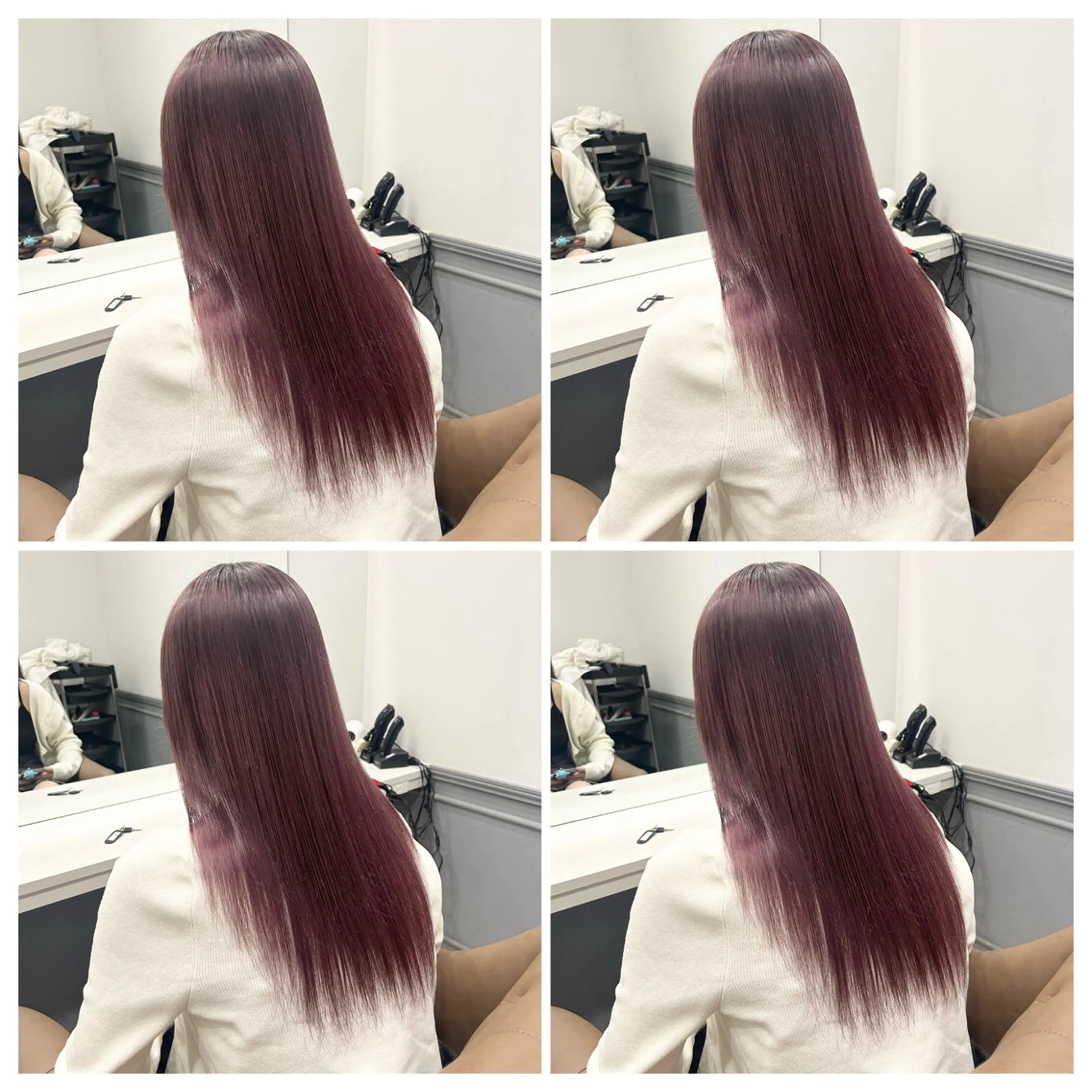 ロング カラー 髪質改善 艶髪カラー エクステ かいり✂️のヘアスタイル