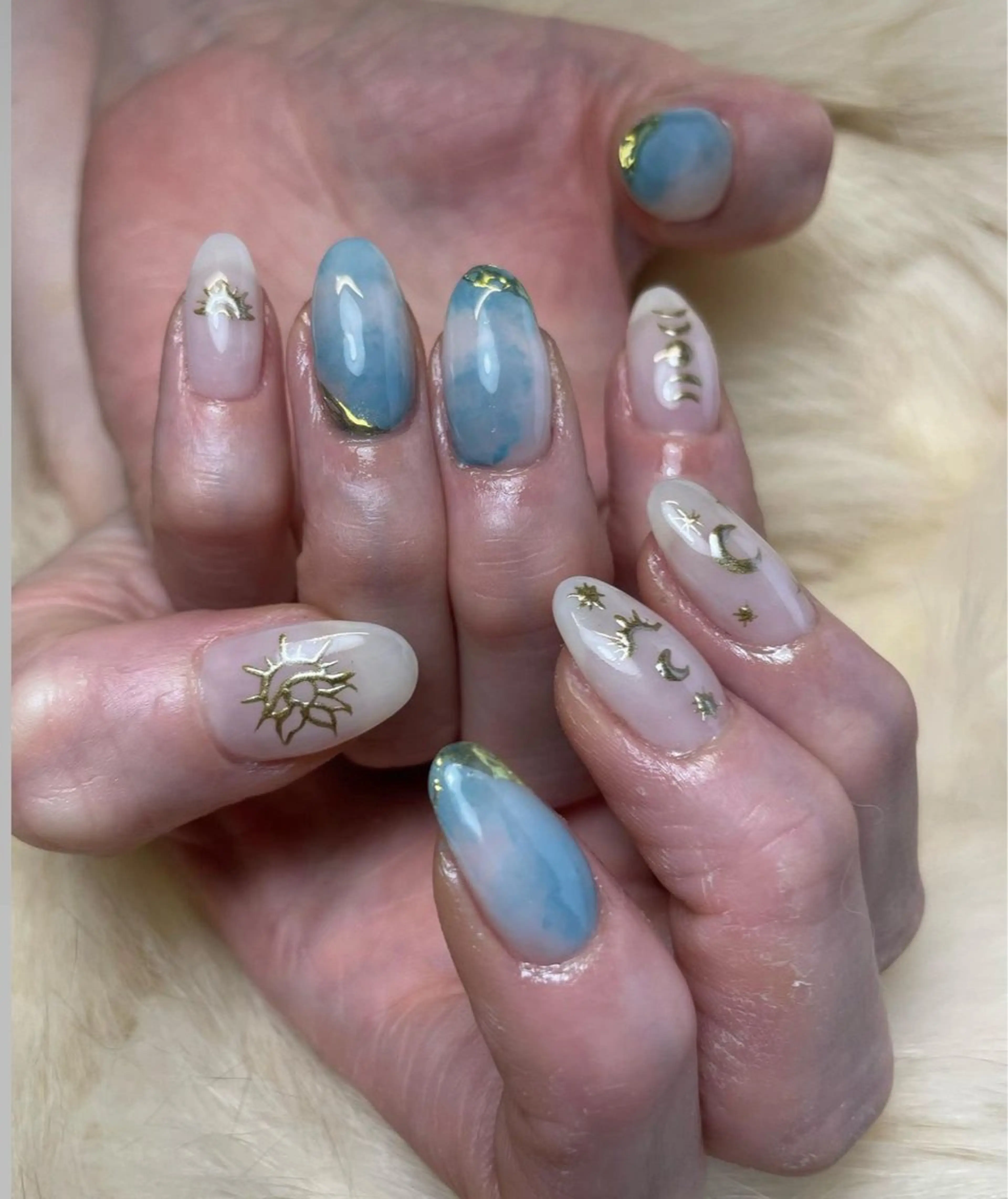 メンズ キッズ ネイル 南堀江ネイル JULYSTARのネイルデザイン