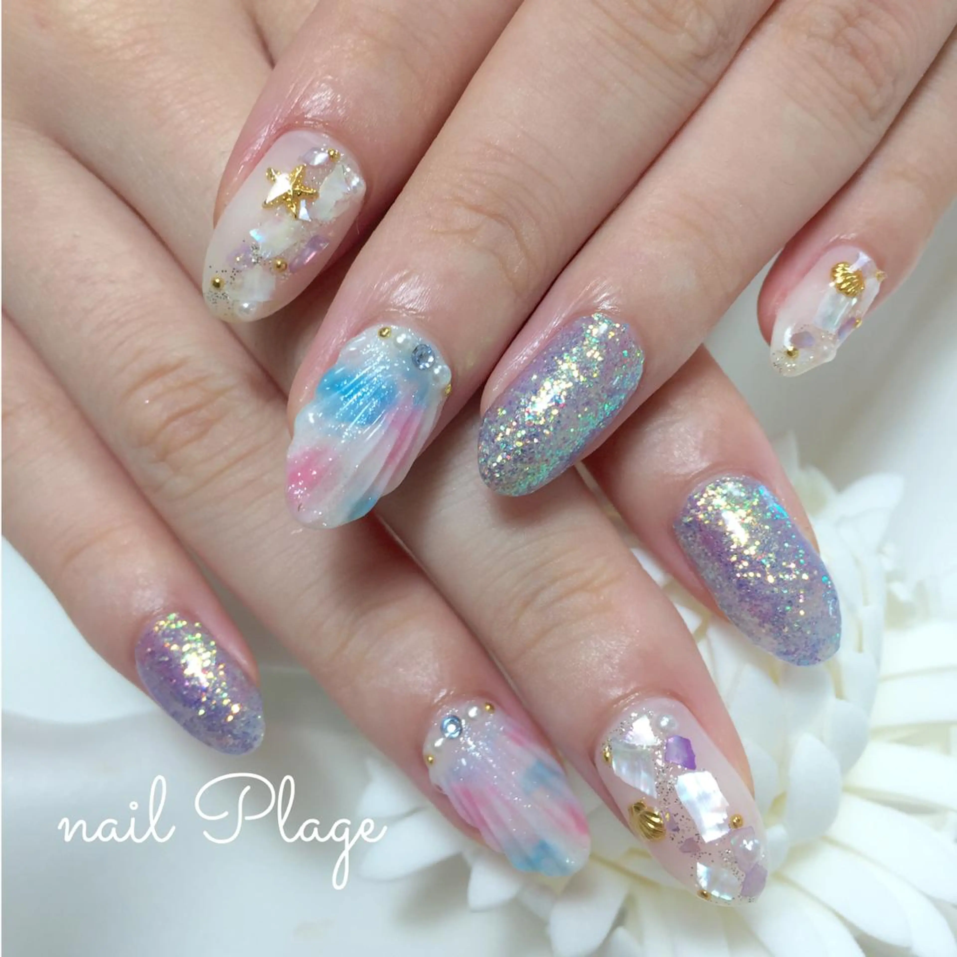 ネイル nail Plage Imai kanaのネイルデザイン