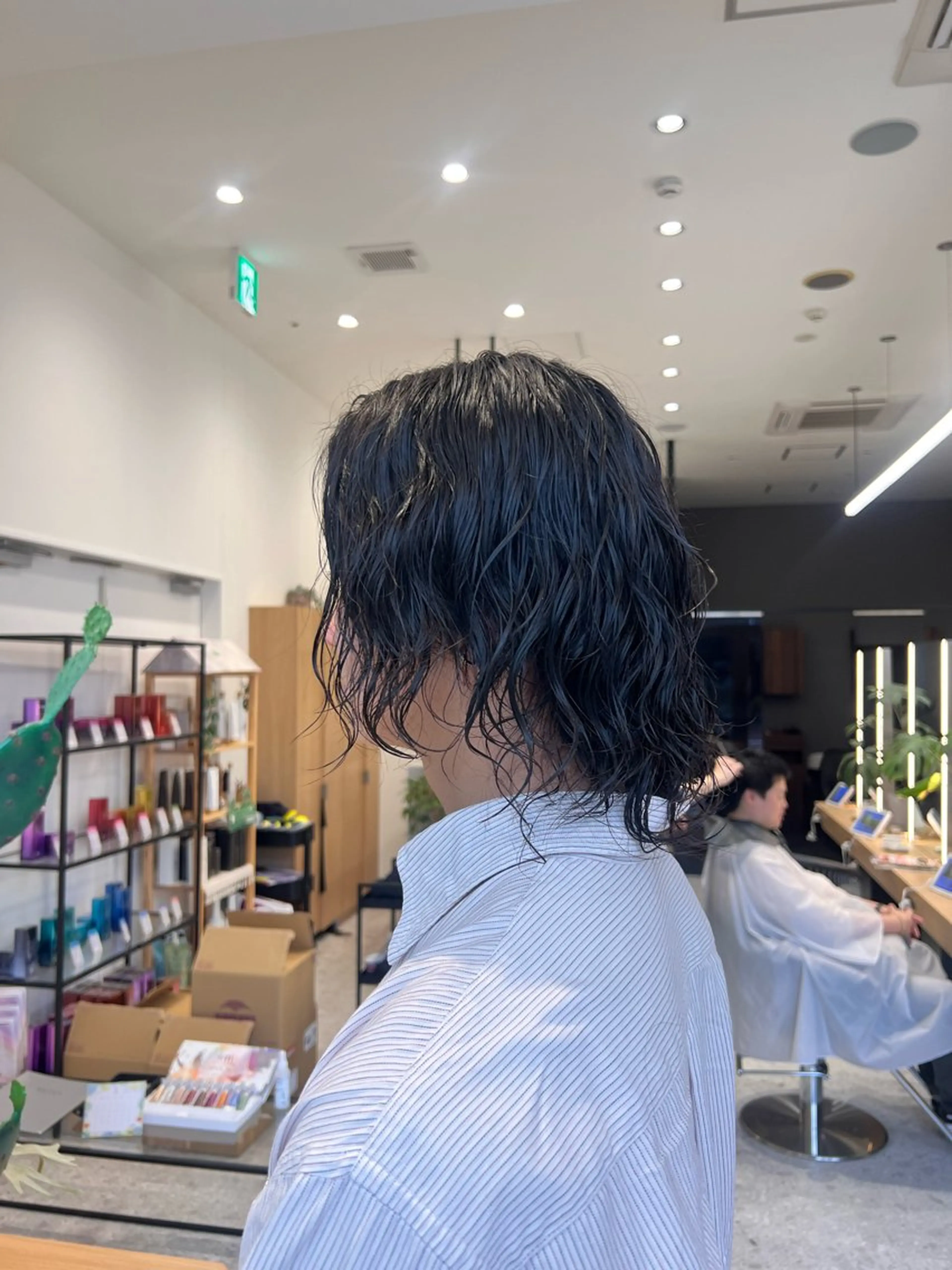 メンズ カット パーマ 髪質改善/レイヤー 暖色/shiinaのヘアスタイル