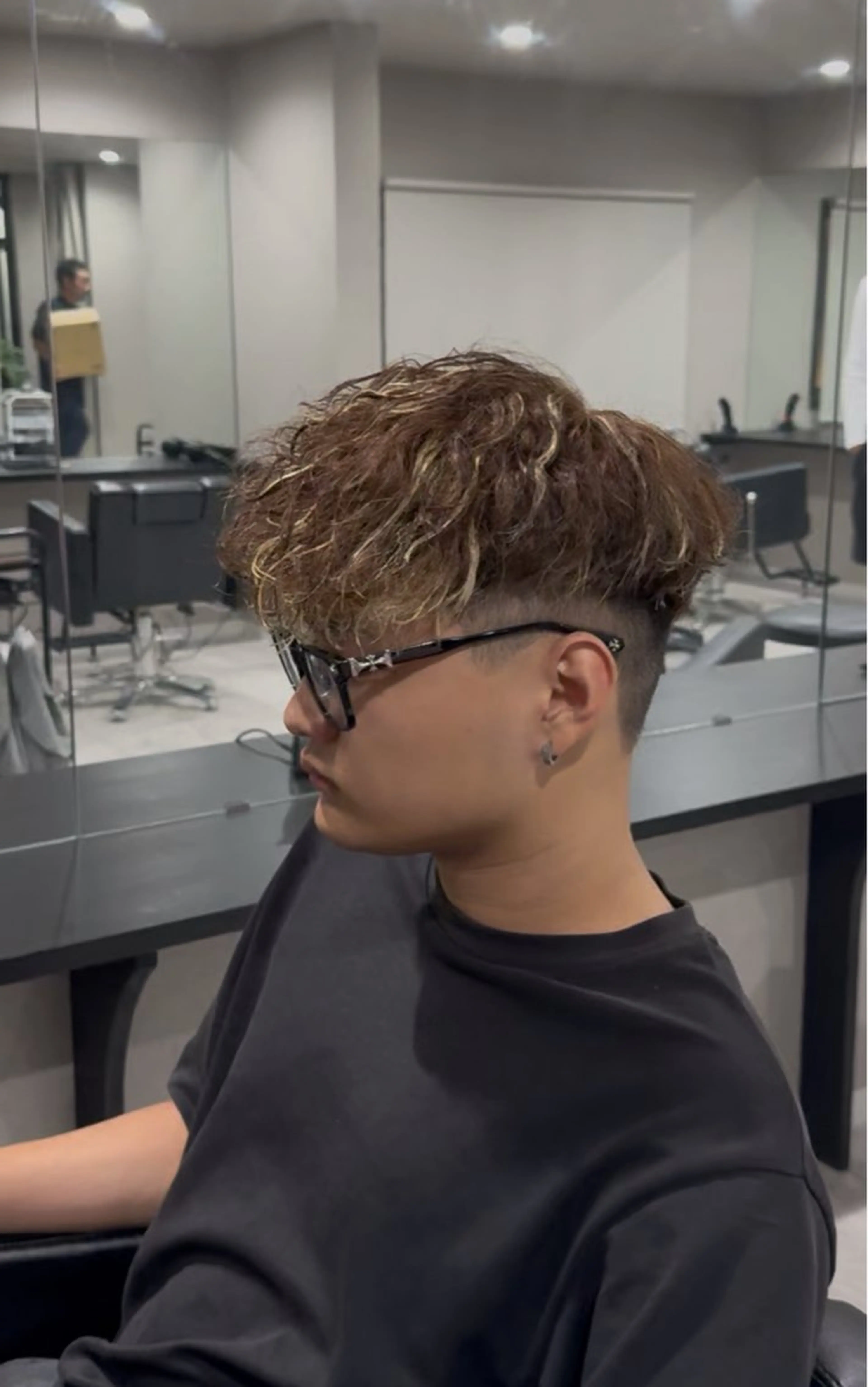 カラー パーマ メンズ 川居大翔 /京都メンズ美容師のヘアスタイル