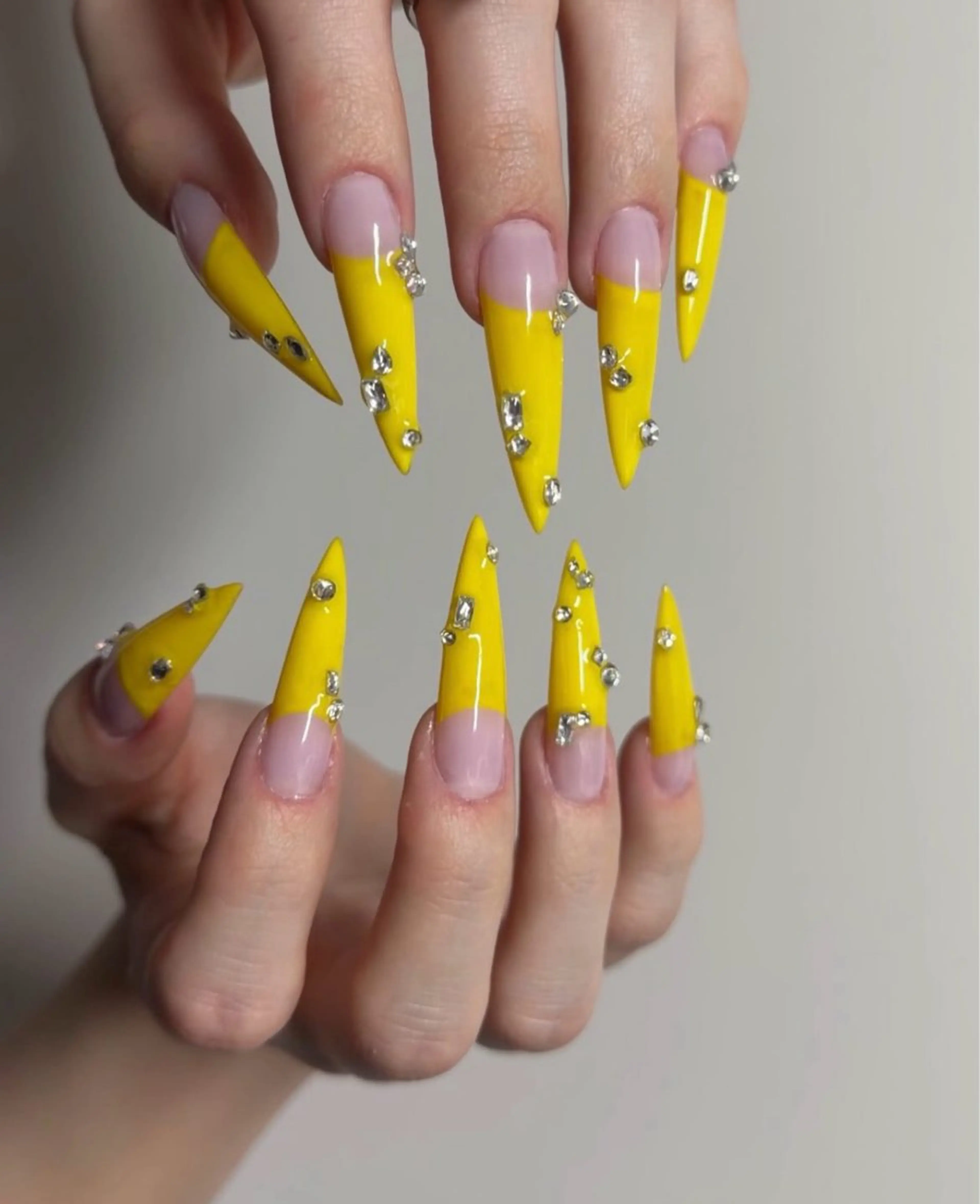 ネイル アートネイル 韓国ネイル 持ち込み ワンホンネイル ハンドネイル Lenie Nail Salonのネイルデザイン