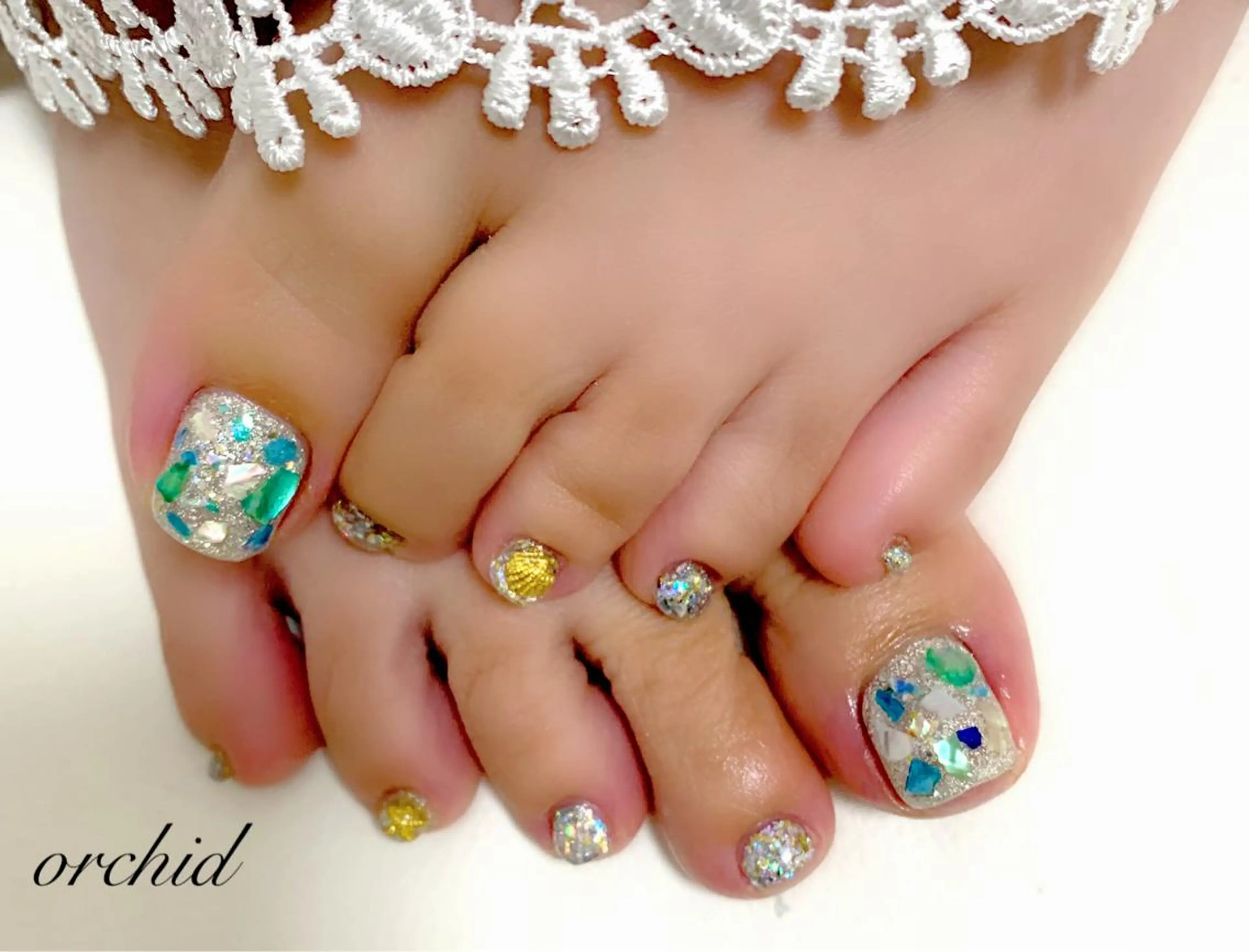 ネイル orchid ♡オーキッドのネイルデザイン