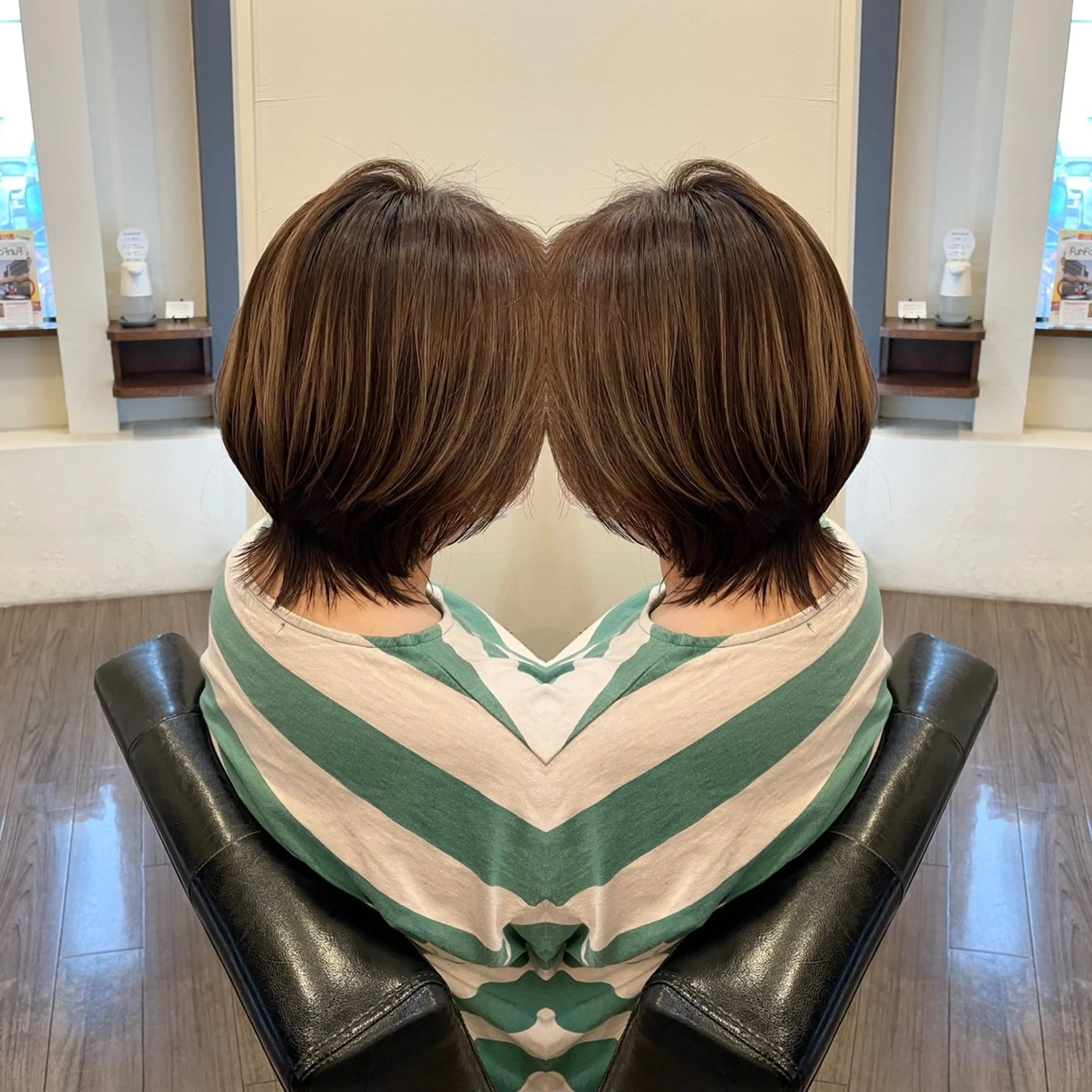 ショート カット ヘアカラー トリートメント Hair make VERDA所属・VERDA KENのヘアスタイル