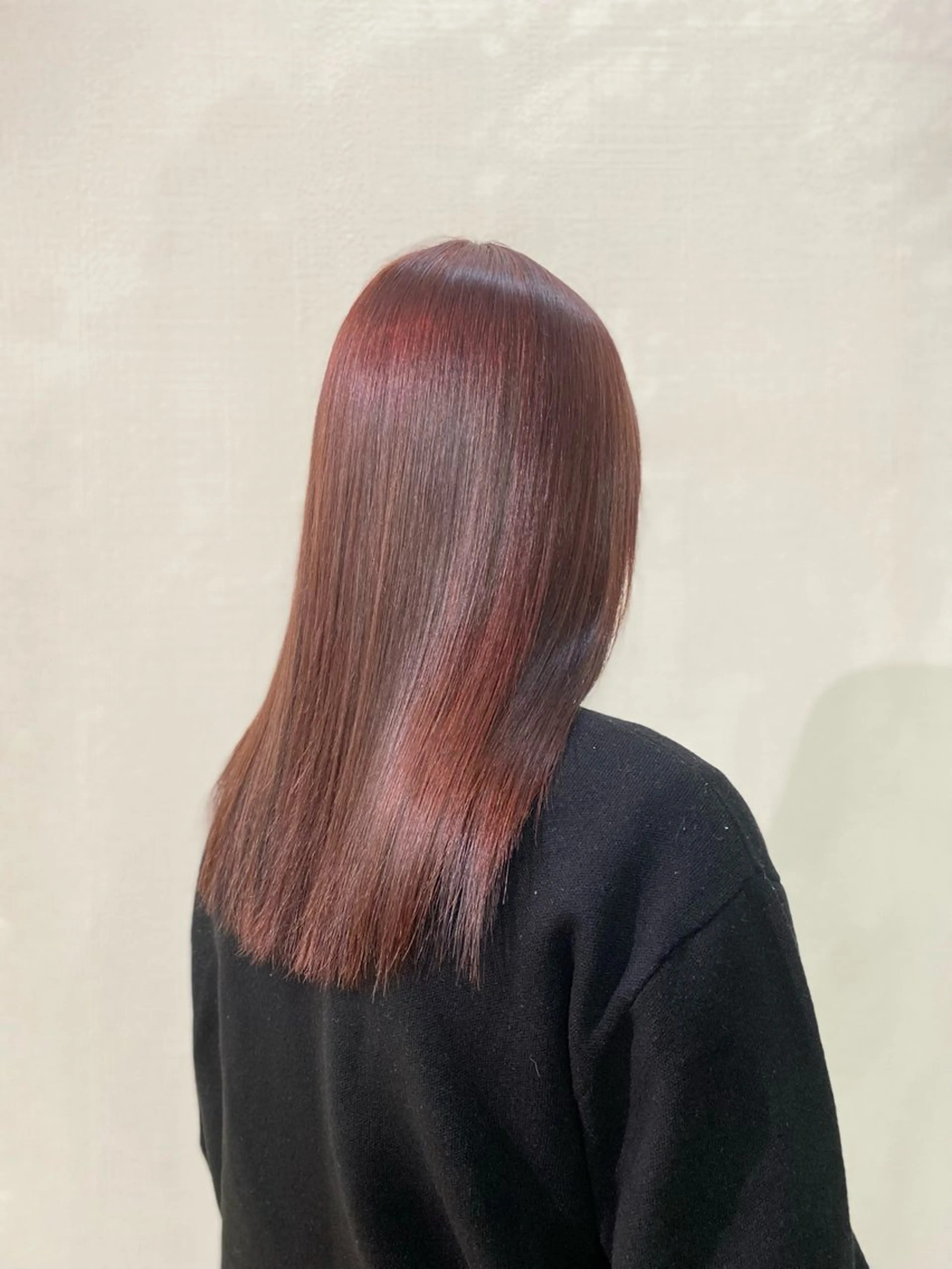 カラー ブラウンカラー ピンクカラー ヘアカラー 杉森 蘭琉のネイルデザイン