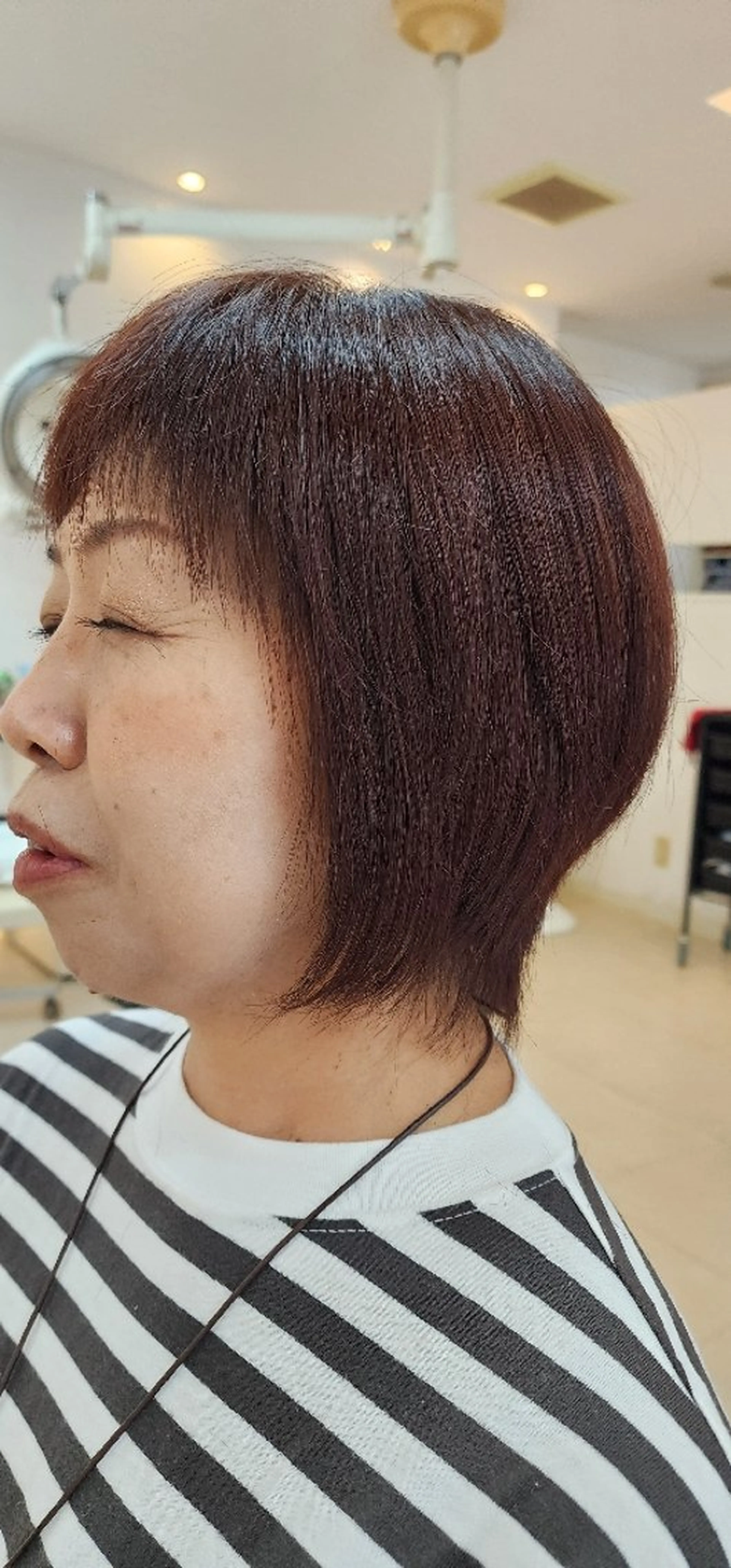ミディアム カラー hairmake Juinのヘアスタイル