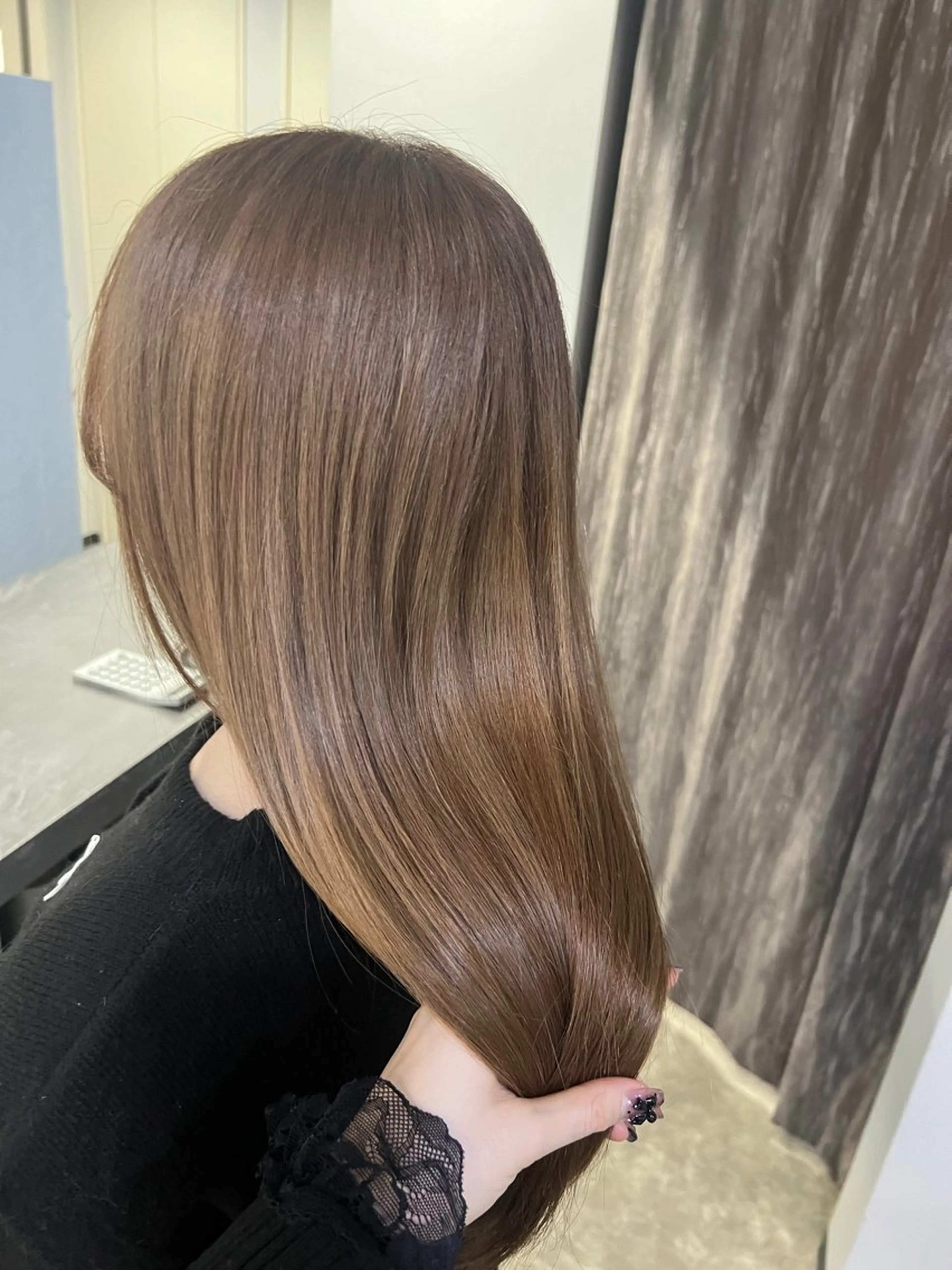 ロング 宮城 萌のヘアスタイル