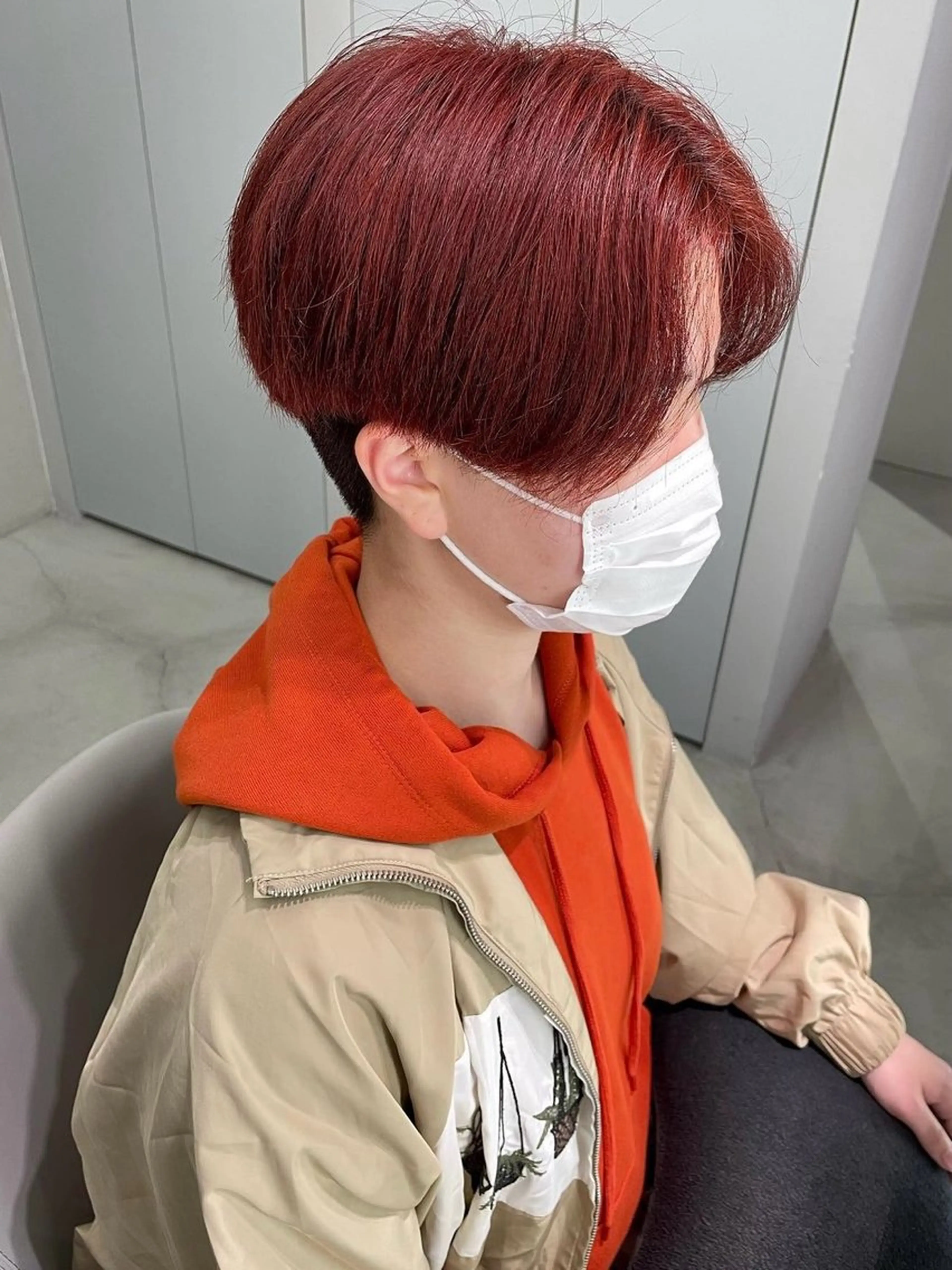 カラー ブリーチ 💝ブリーチ ショート/れい💝のヘアスタイル