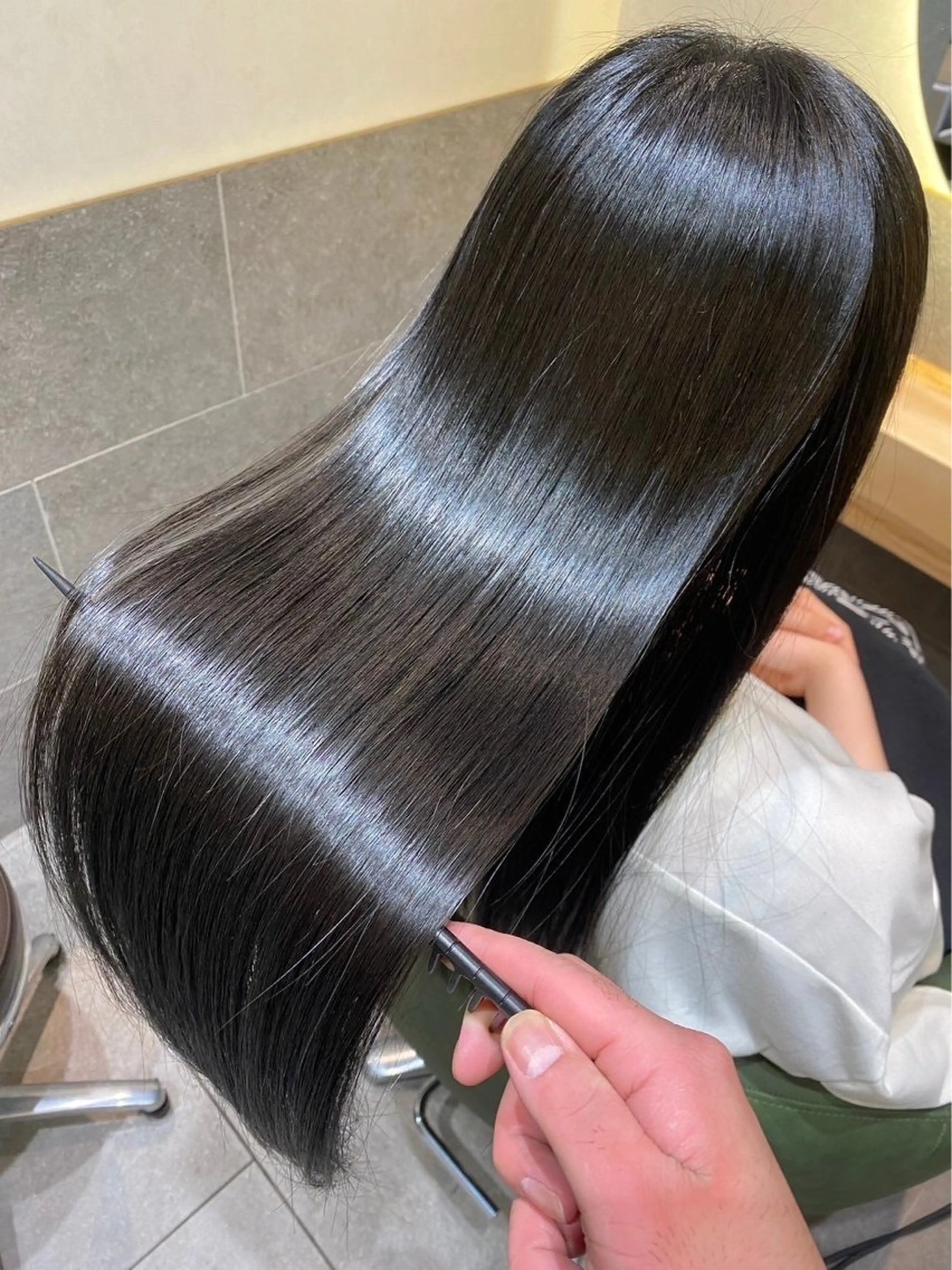 髪質改善縮毛矯正➕トリートメントの写真
