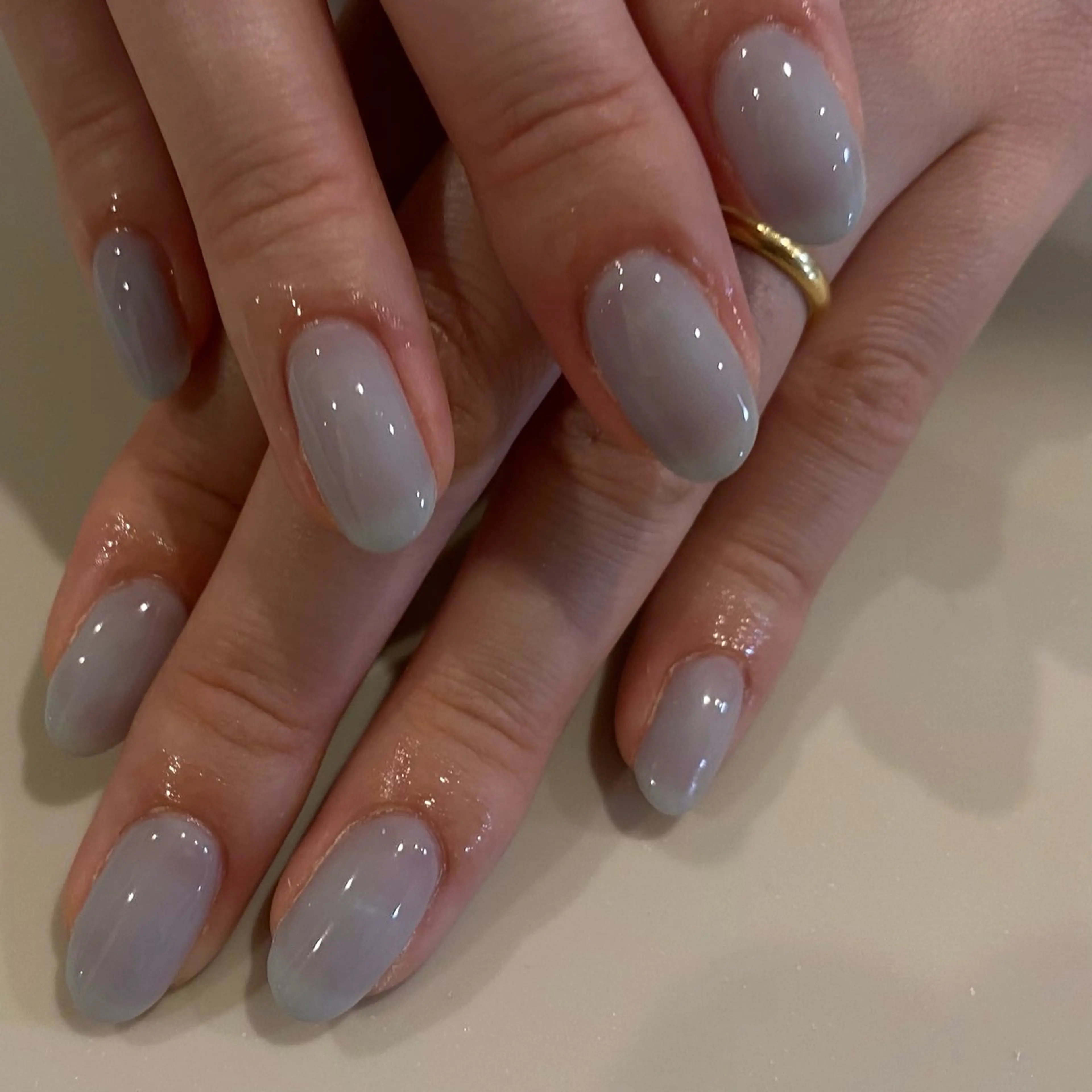 ネイル ワンカラーネイル ハンドネイル odette Mikiのネイルデザイン