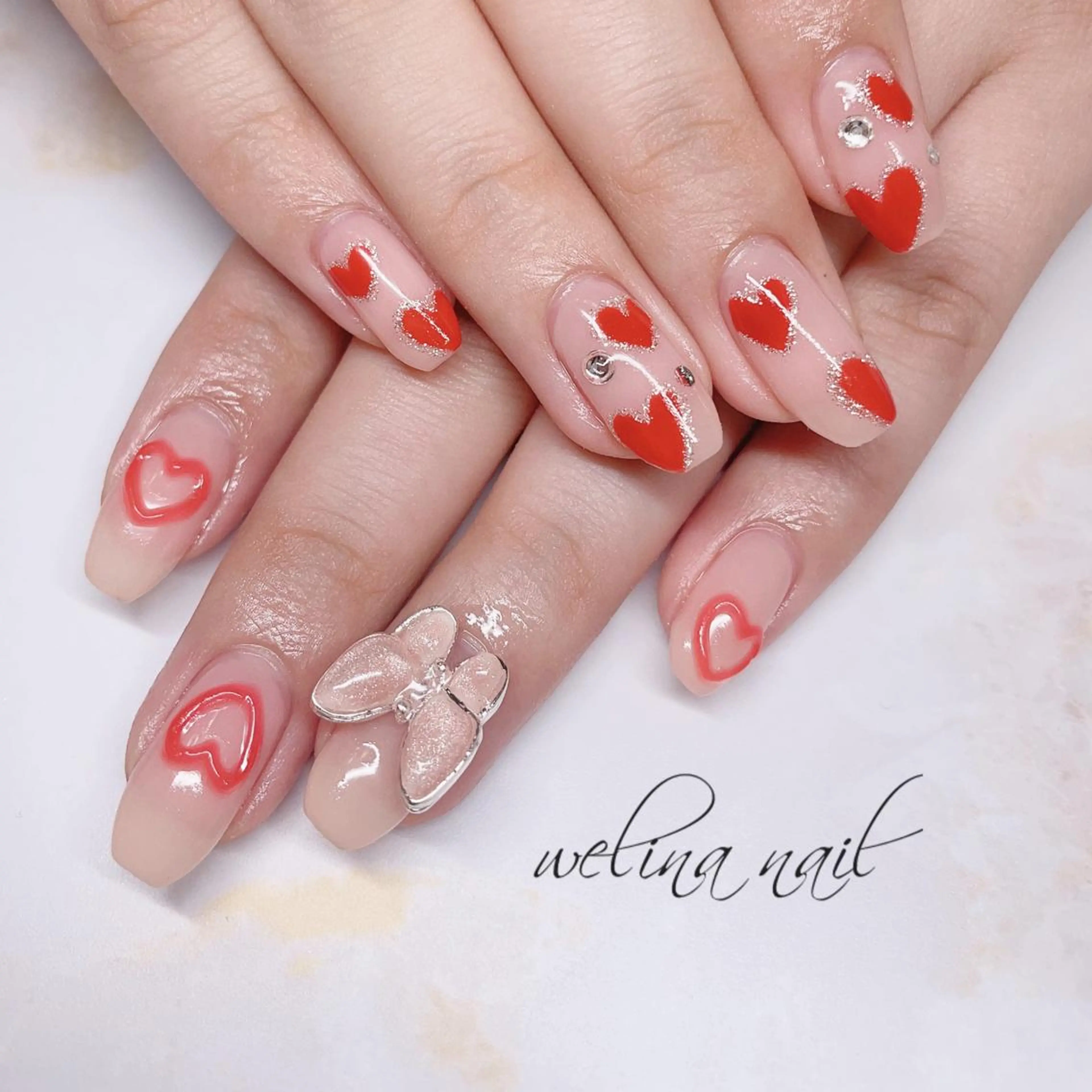 ロング ハンドネイル WELINA nail salonのエステ・リラクイメージ