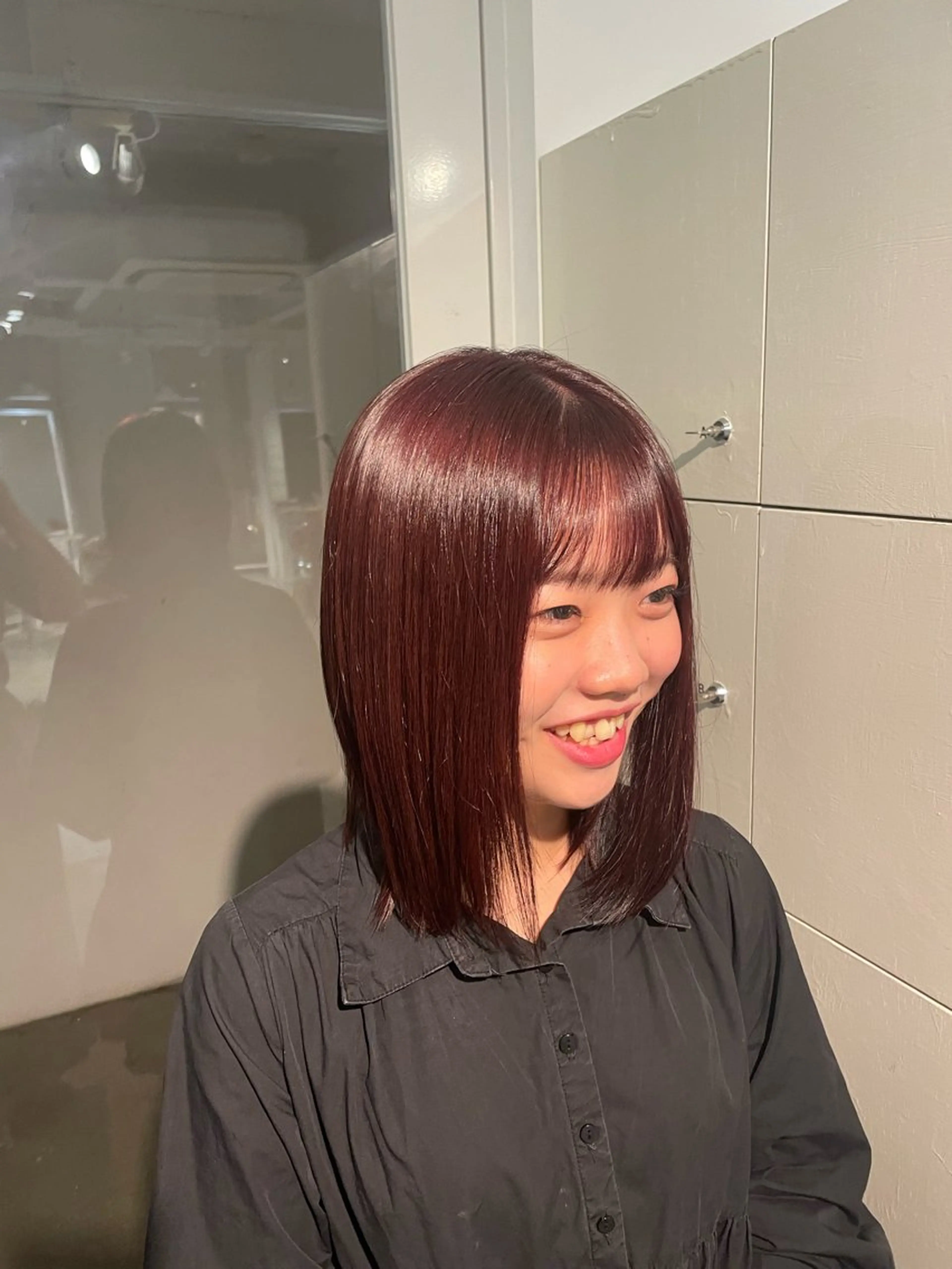 ミディアム カラー ayano 🌱のヘアスタイル