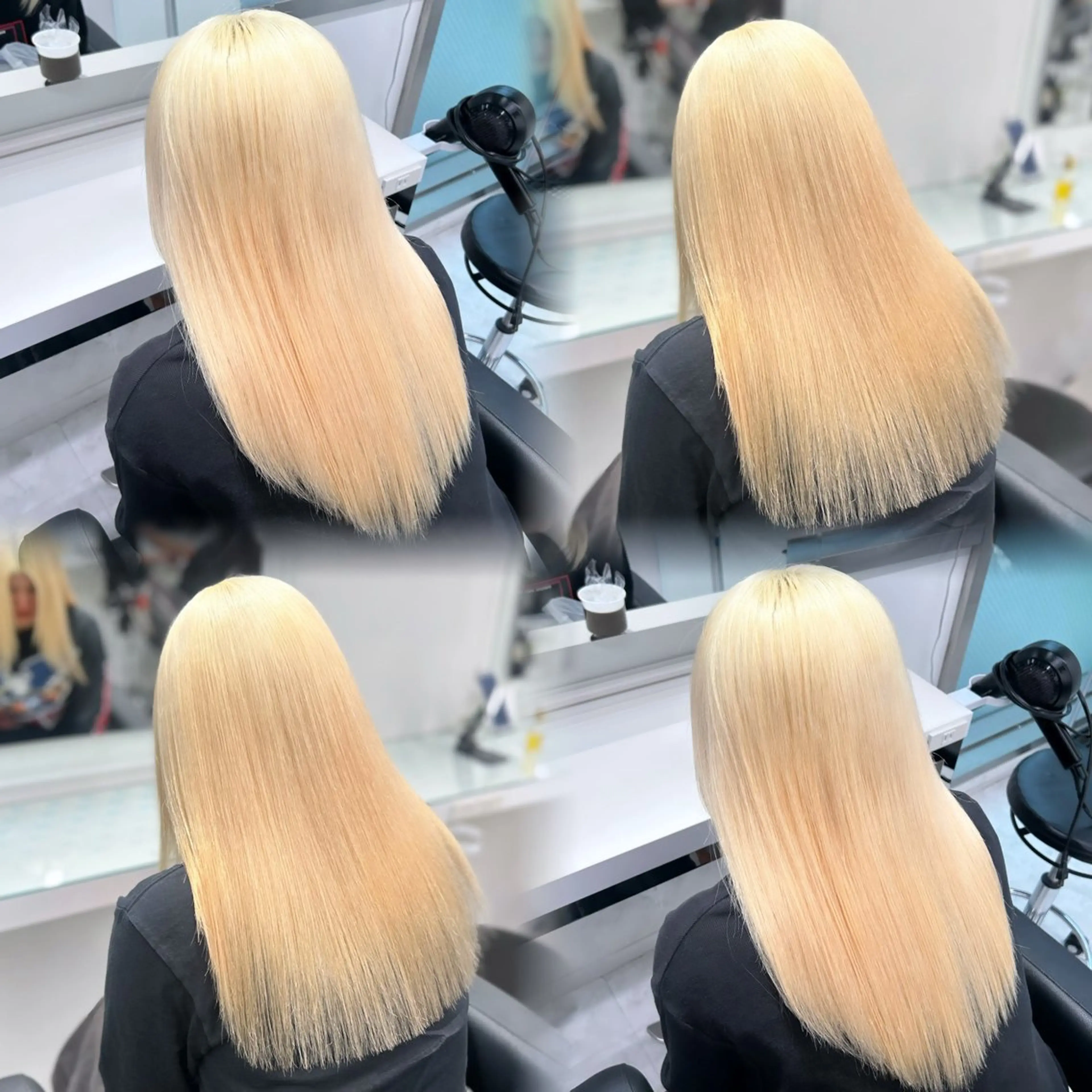 ロング カラー ヘアカラー トリートメント ヘッドスパ 🩷暖色カラー🩷 BONのヘアスタイル