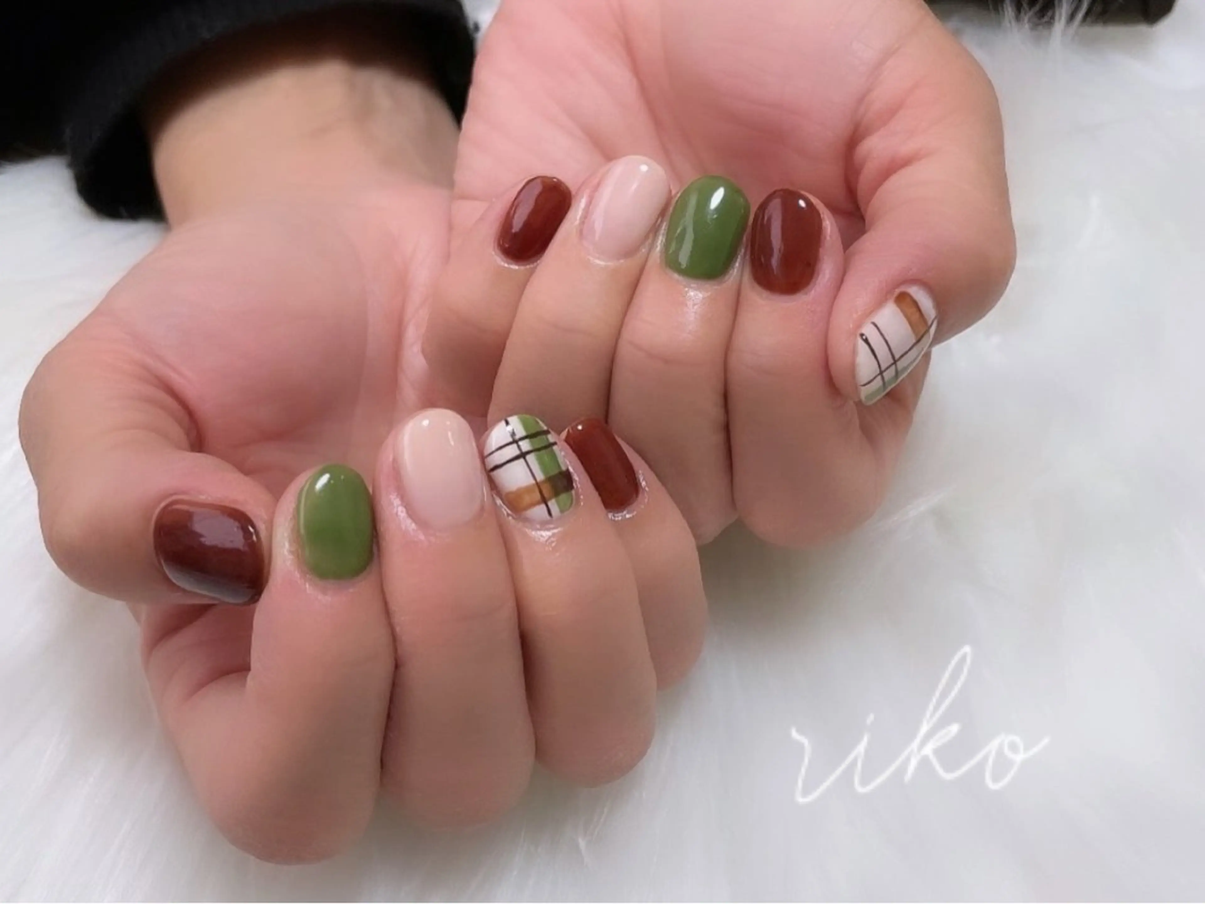 ネイル ハンドネイル riko nailのネイルデザイン