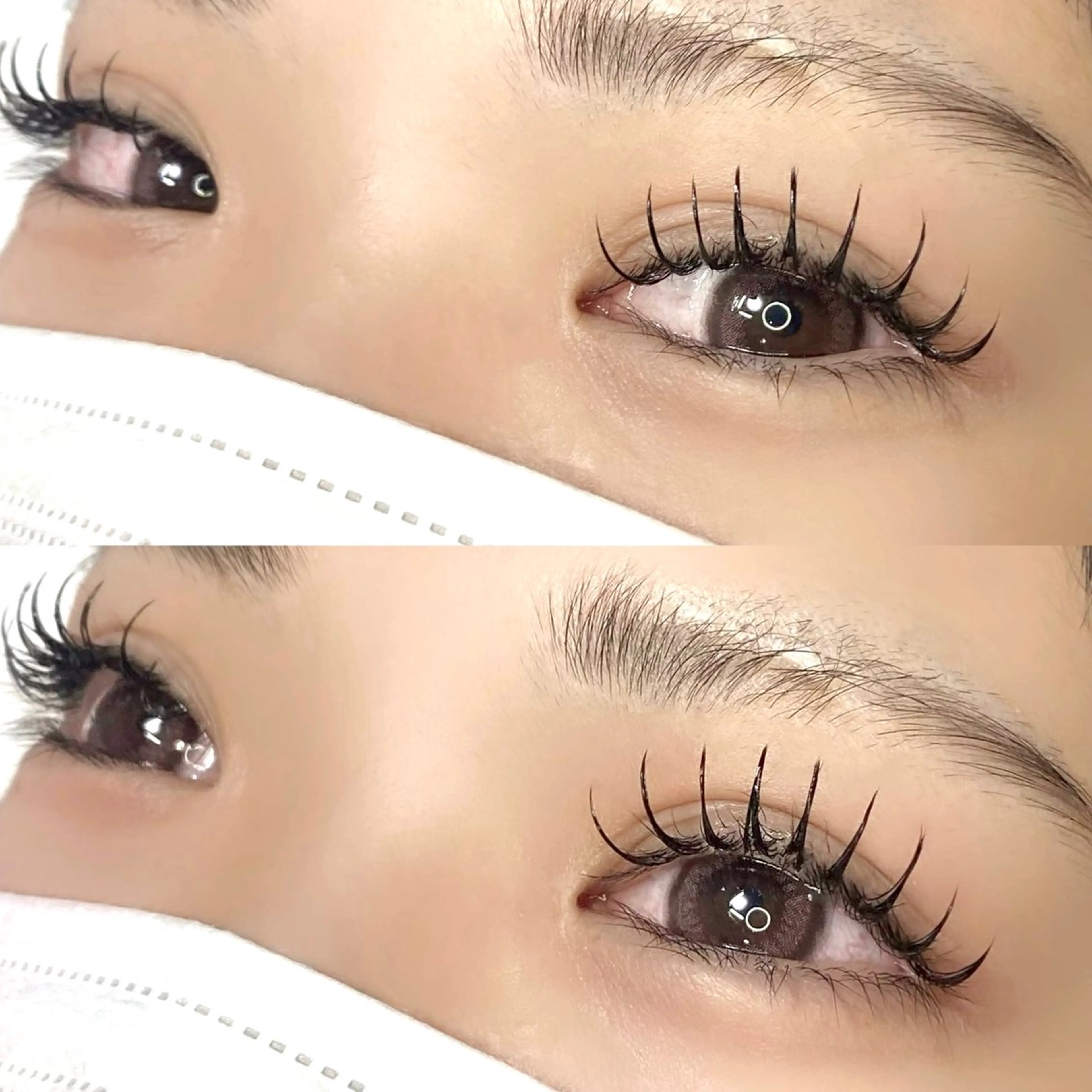 マツエク・マツパ 束感まつ毛 REBYNA 【リバイン】のマツエク・マツパデザイン