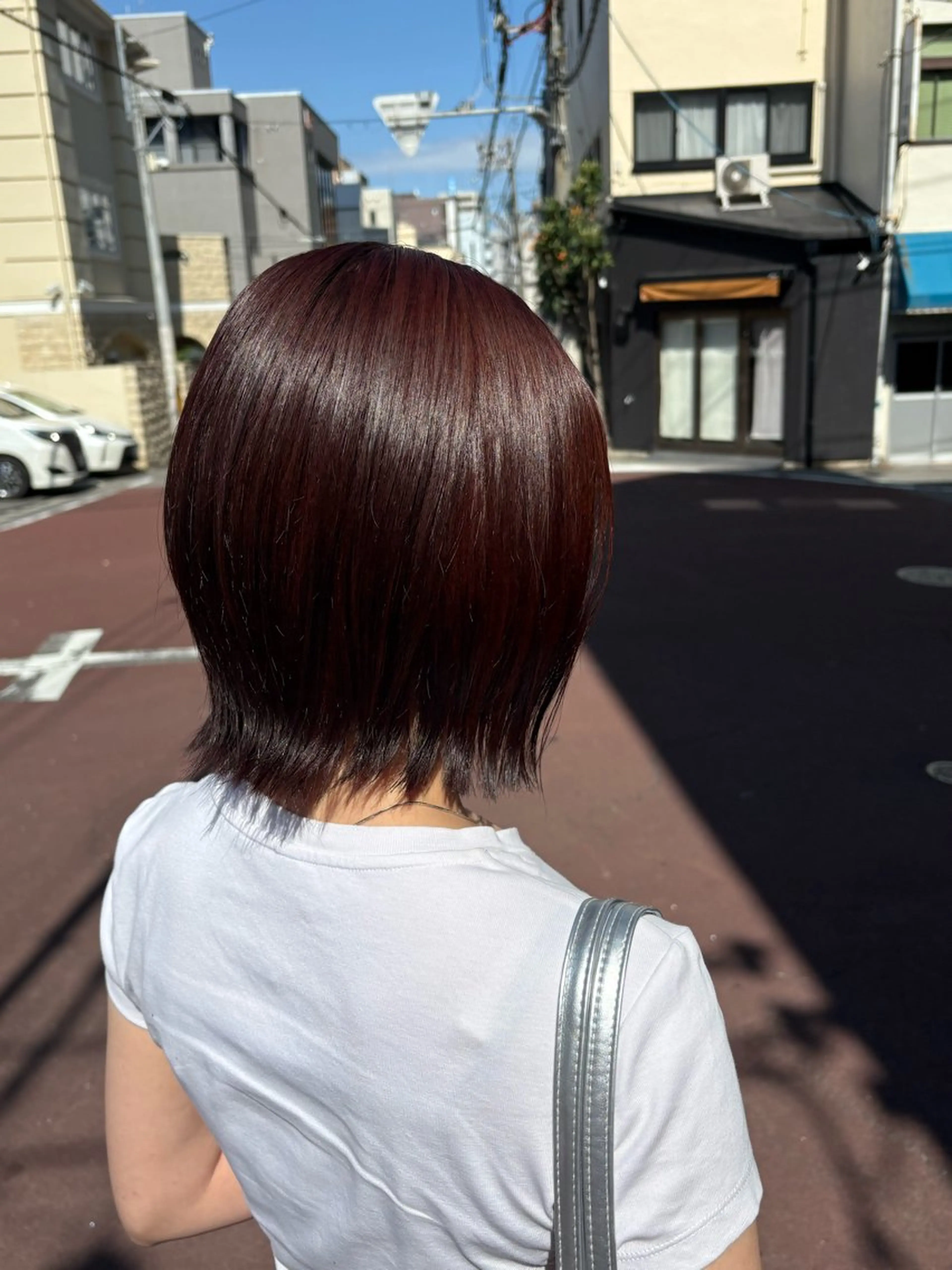 ショート ヘアカラー 藤倉なつみ /玉造のヘアスタイル