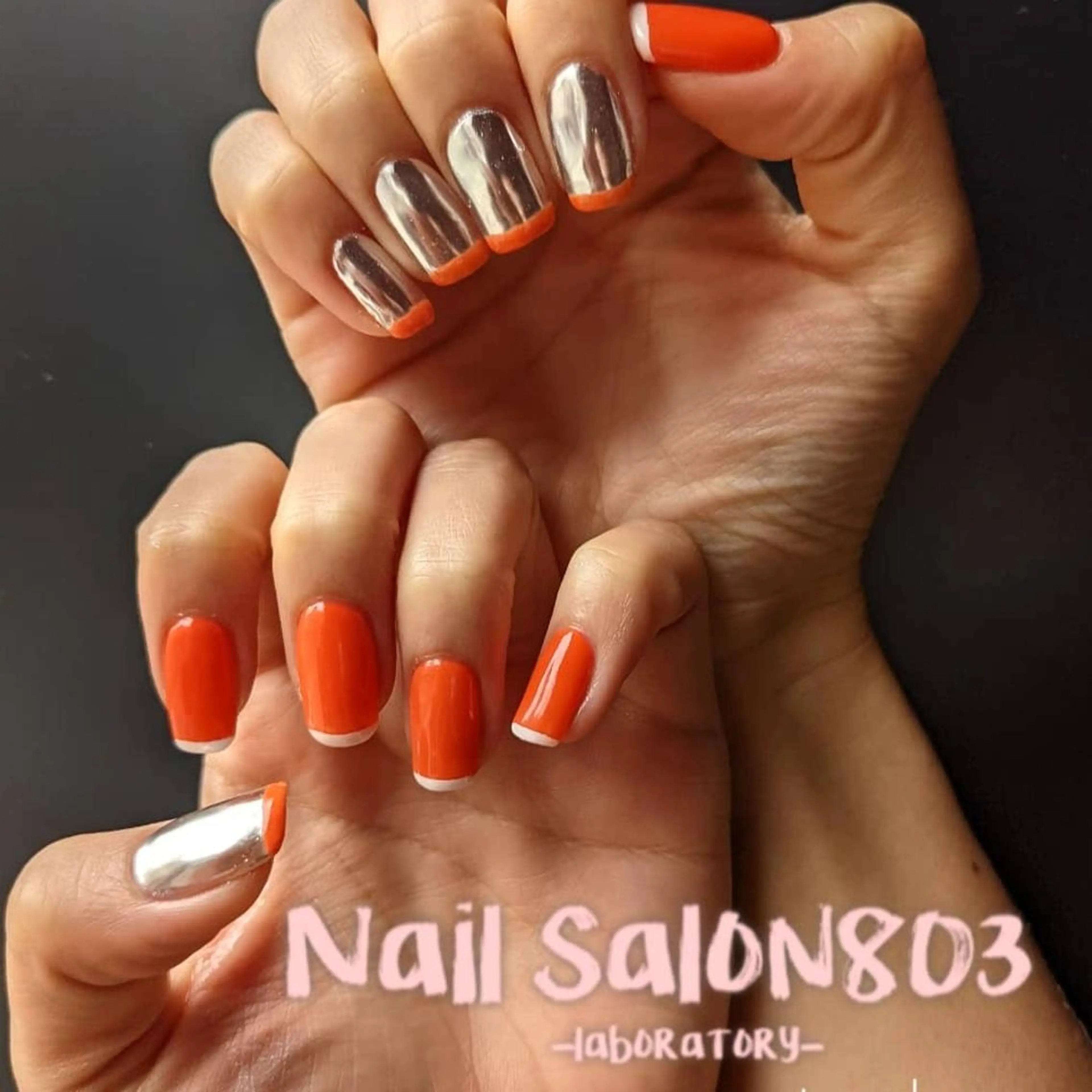 ネイル ミラーネイル ハンドネイル Nail SIRANGANAのネイルデザイン